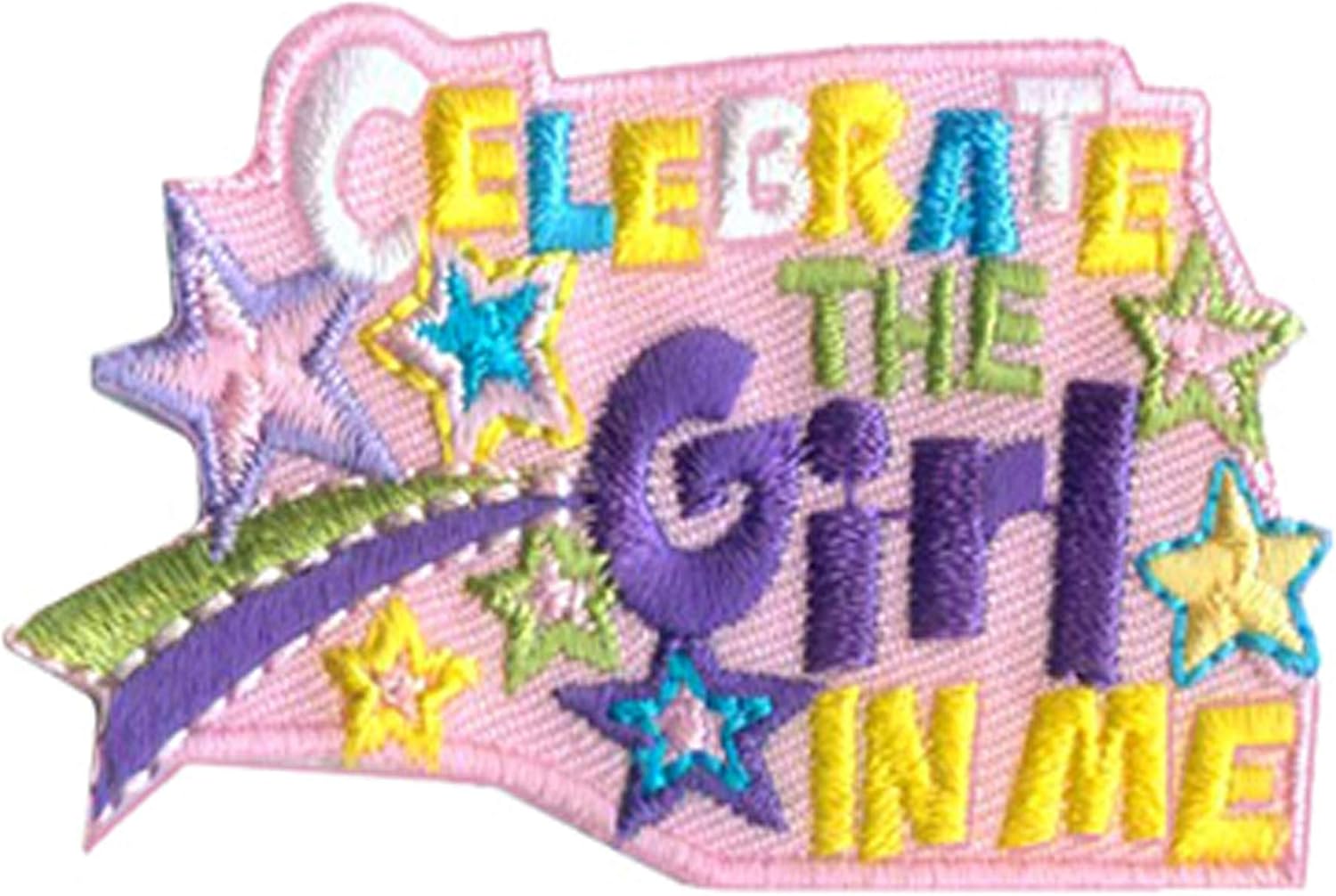 12 Pieces 2" Activity Scouts Applique Fun Patch - It’s A Girl Thing (ADV-S-S-4795)
