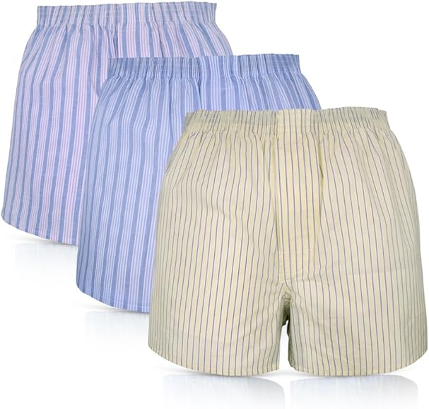 Amazon | [M'UNION] トランクス メンズ 下着 ３枚セット インナー