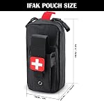 Small First aid Pouches Empty Molle Tactical Bag EMT IFAK Medical Pouch