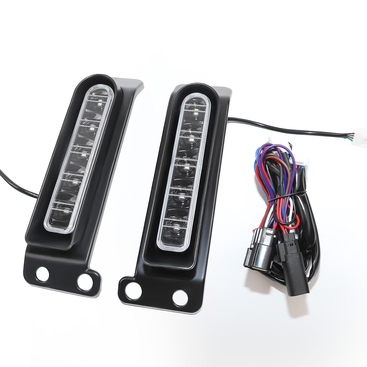 Rear Fender Saddlebag Tail Lights, LED Filler Panel Light w/Run Brake Turn Signal Lamps for Harley Touring Road Glide FLTR Electra Glide FLHT Road King FLHR Ultra Limited FLHTK 2014-2024 Accessories