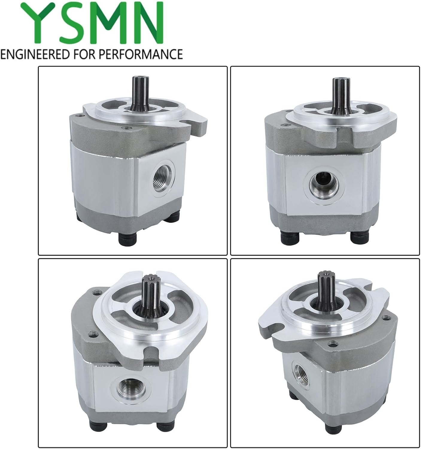 Hydraulic Lift Function Gear Pump 4CC CCW 96193GT Replacement for GR-08 GR-12 GR-15 GR-20 QS-12W QS-15W QS-20W GS-1530 Vertical Mast Scissor Boom Lift Rotation