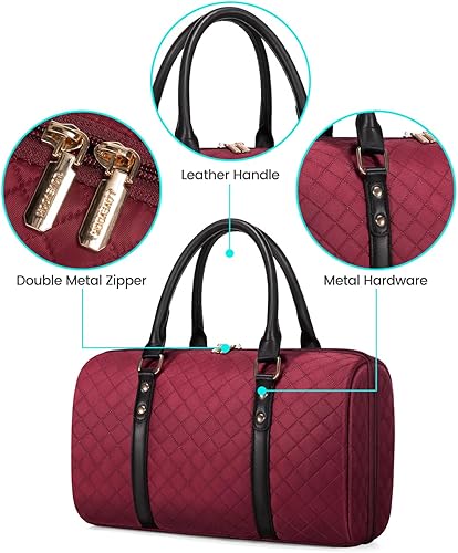 Miniatura 7 de LOVEVOOK Neceser de viaje para maquillaje, bolsa de cosméticos, organizador de viaje, juego de cepillos, 1 raya negra