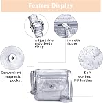 Angelkiss Petites Femmes Sac de corps croisé Purse épaule en cuir pour femmes Hobo Sac avec ceinture réglable
