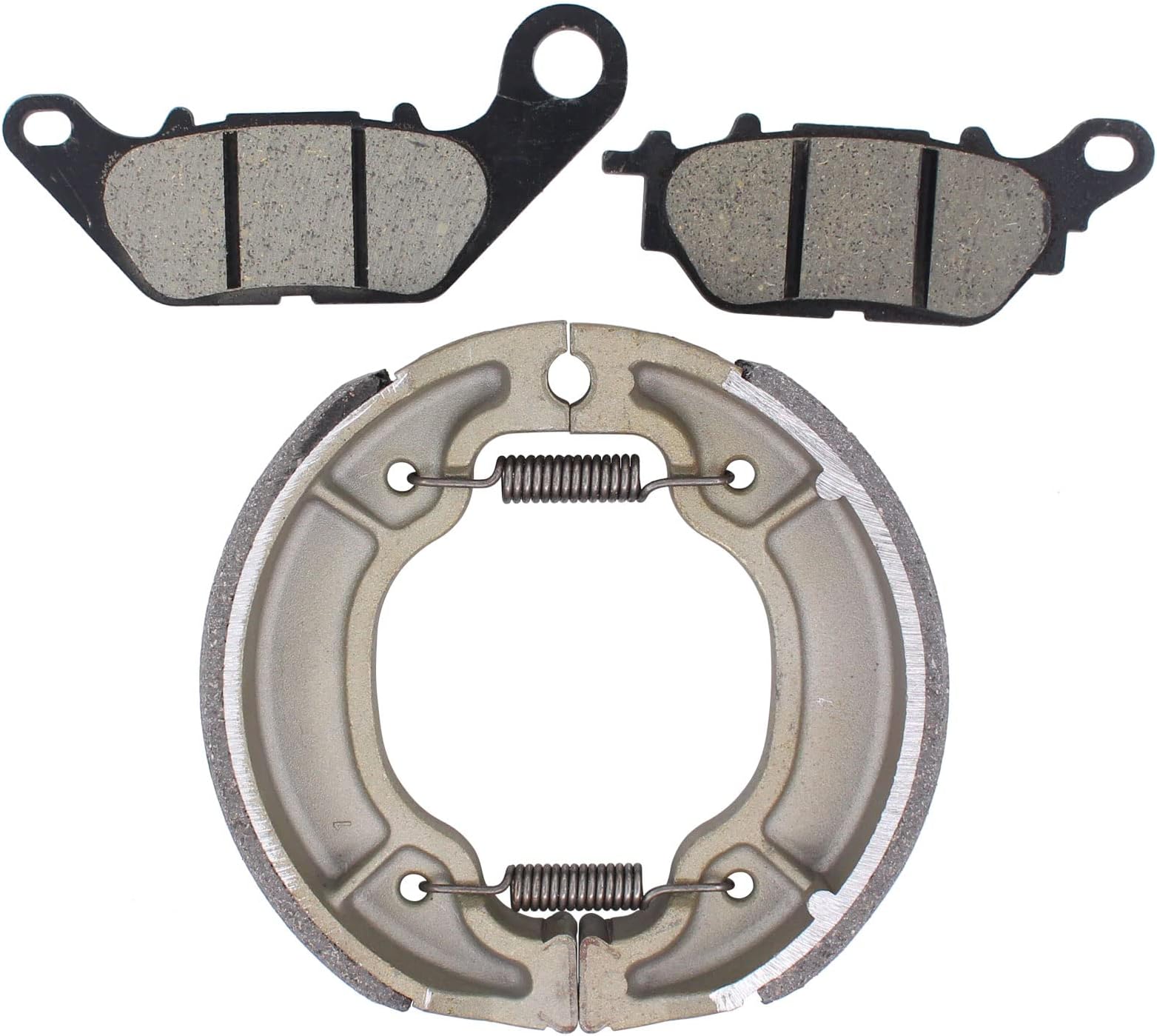 Front Brake Pad and Rear Brake Pads for Yamaha YBR125 YBR 125 2007-2017
