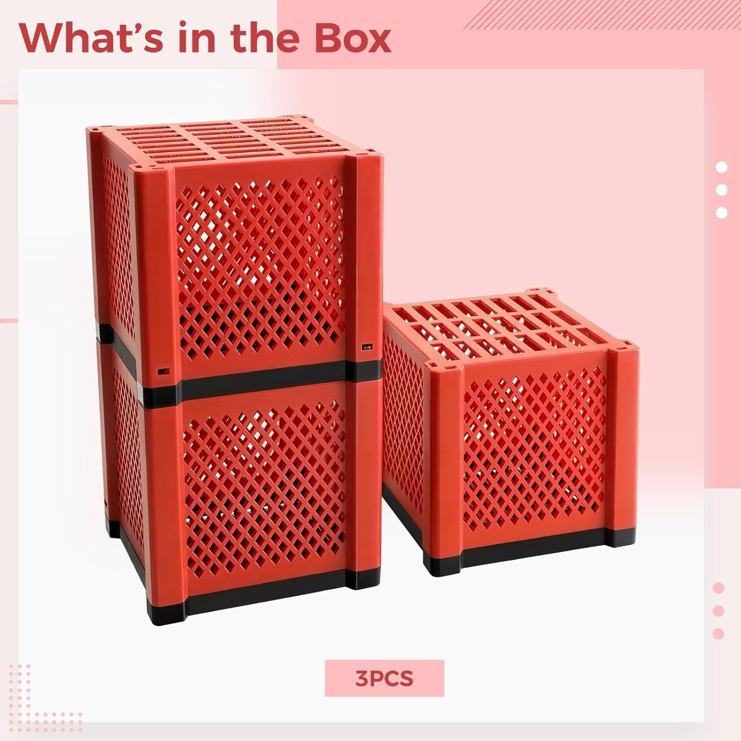 3 Aquarium Water Filter Box Set, 1L, Fish Tank Supplies