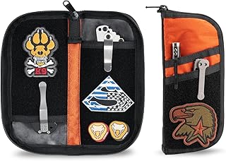 VIPERADE VE7 Tool Pouch, Tool Pocket Organizer for Men, Small EDC Pouch with 4 Pockets, Utility Long EDC Organizer Pouch with DIY Patches Area, Best Protection Bag for Your EDC Gears