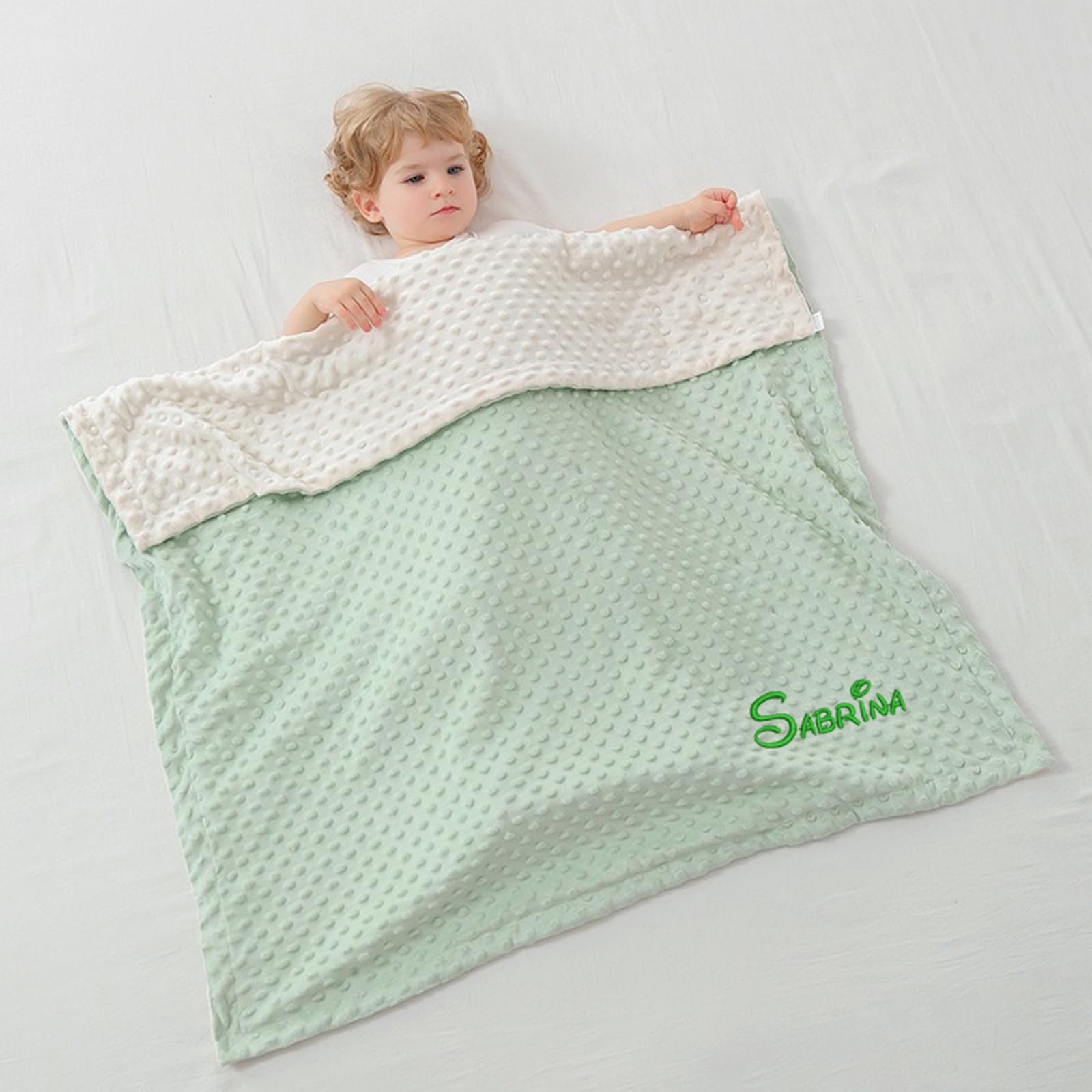 Couverture bébé personnalisée prénom le cadeau de naissance idéal garçon