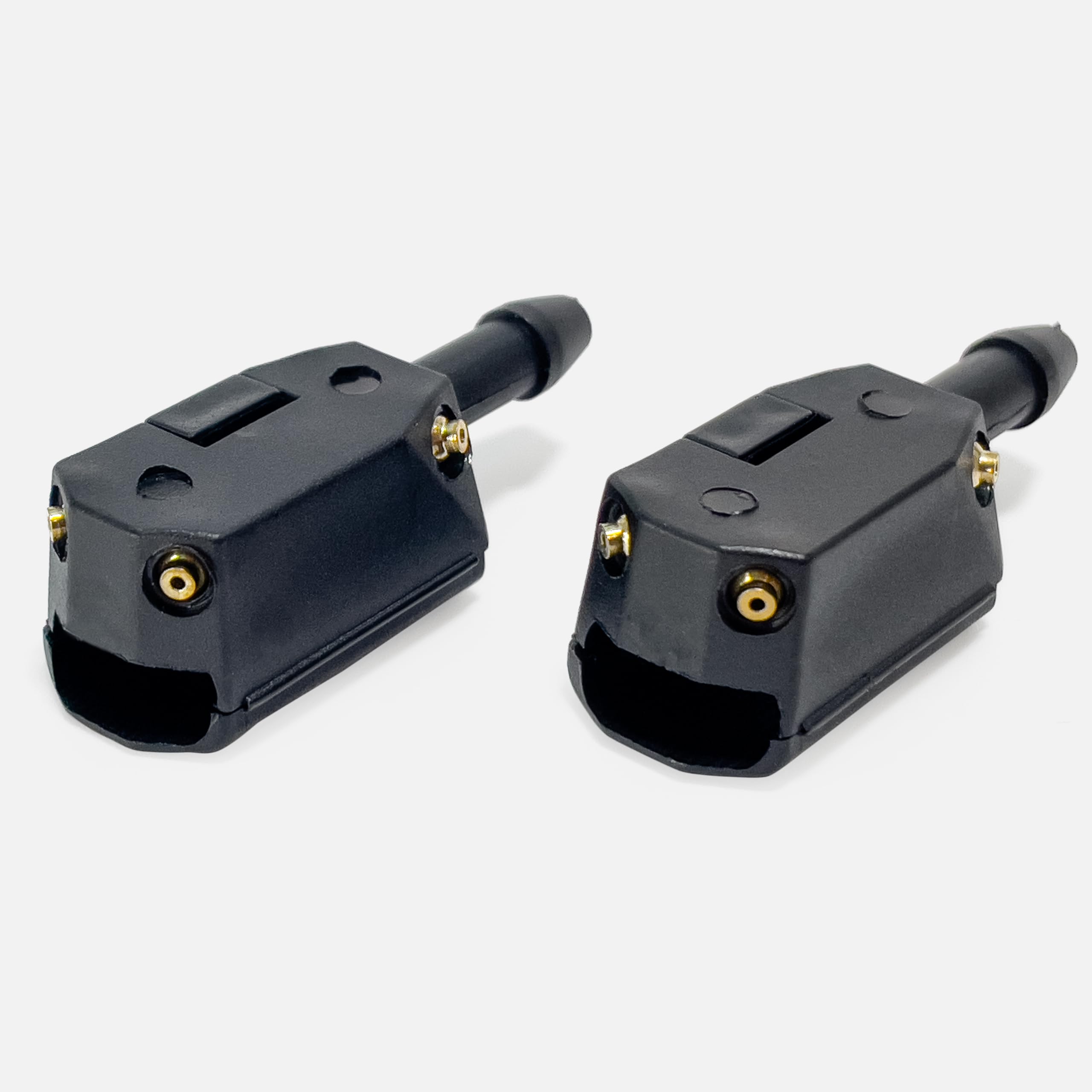 Click&Fit Boquillas universales para limpiaparabrisas de camioneta compatible con Ford Transit, Mercedes, Sprinter, VW, Crafter Fiat, Ducato, Volvo, DAF, Scania, Iveco, para brazo de limpiaparabrisas