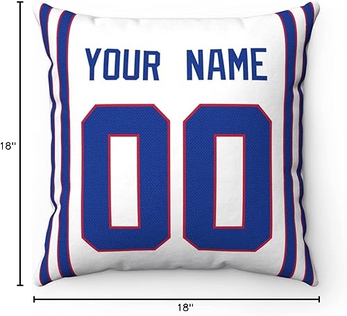 Miniatura 27 de ANTKING 2 paquetes de almohadas personalizadas con cualquier nombre y número para hombres, mujeres y niños Para Cincinnati