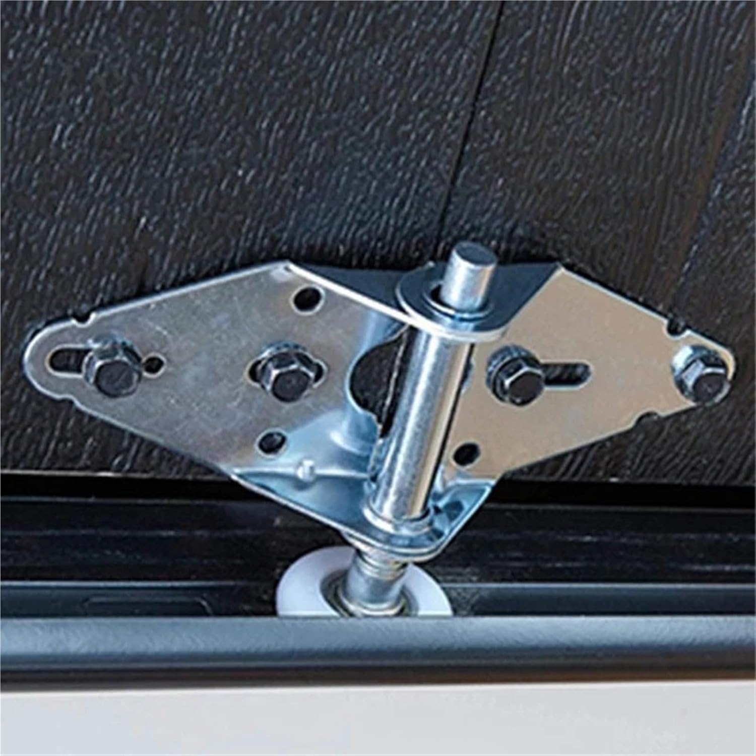 Garage Door Roller Wheel 4Inch Stem 12 Pack, 2Inch Quiet Nylon, Sealed 13-Ball Bearing 7/16Inch Diameter