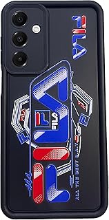 3D Printed Phone Case for Samsung Galaxy A16 Cover, TPU Soft Silicon Bumper, Camera Protection, Anti-shock Cover (Black.Fila)