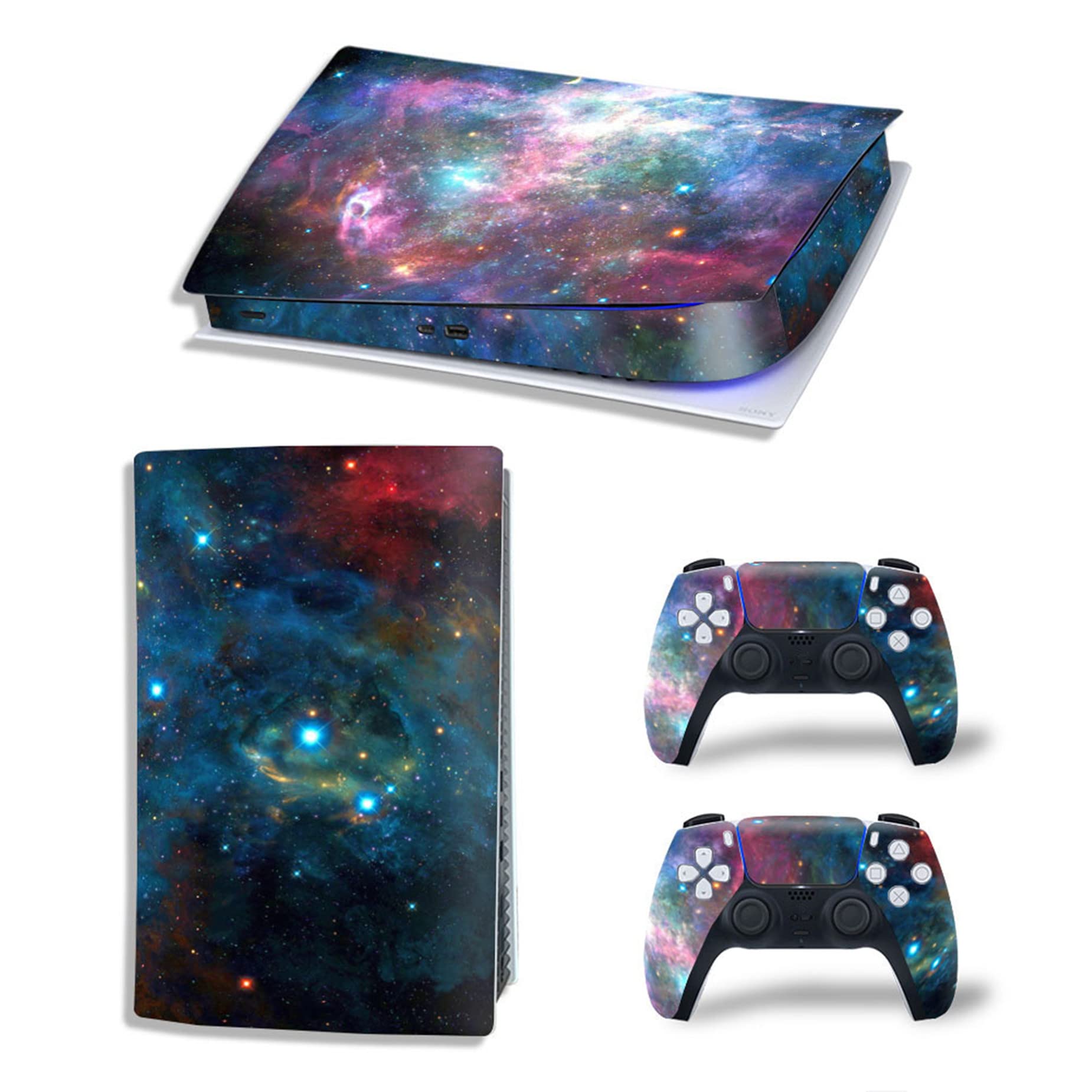 Decalcomania skin viola per console e controller Playstation 5 Decalcomania skin viola per console e controller Playstation 5