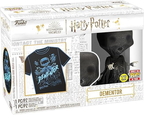 Miniatura 4 de Funko Pop! & Tee Harry Potter - Dementor - XS