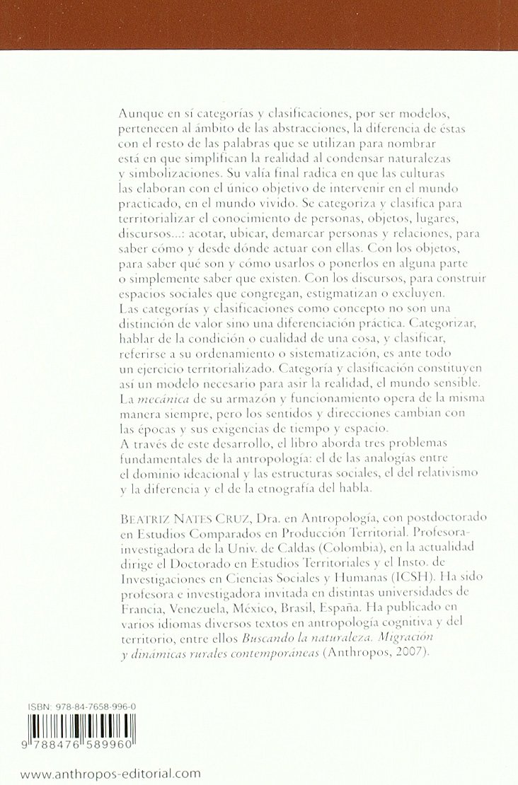 La Territorialización Del Conocimiento (ANTROPOLOGÍA)