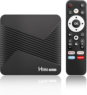 2026 Android 14 TV Box, Android Box RK3528A Quad-Core for Smart TV | 2GB RAM 16GB ROM,Support 2.4/5.0Ghz WiFi6 BT 5.0,4K HD Video Decoding & HDR 10 Video Output