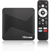 2026 Android 14 TV Box 2GB RAM 16GB ROM, RK3528 WiFi6 with Voice Remote