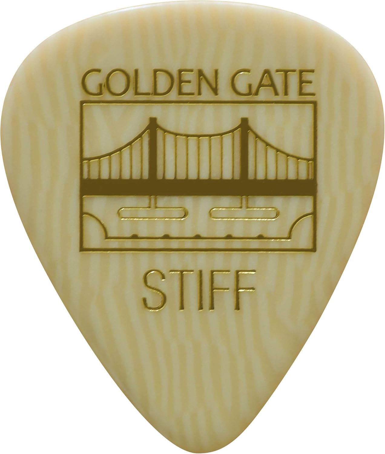 Golden Gate MP-341 Deluxe Flat Pick - The Sideman - Ivoroid - Stiff
