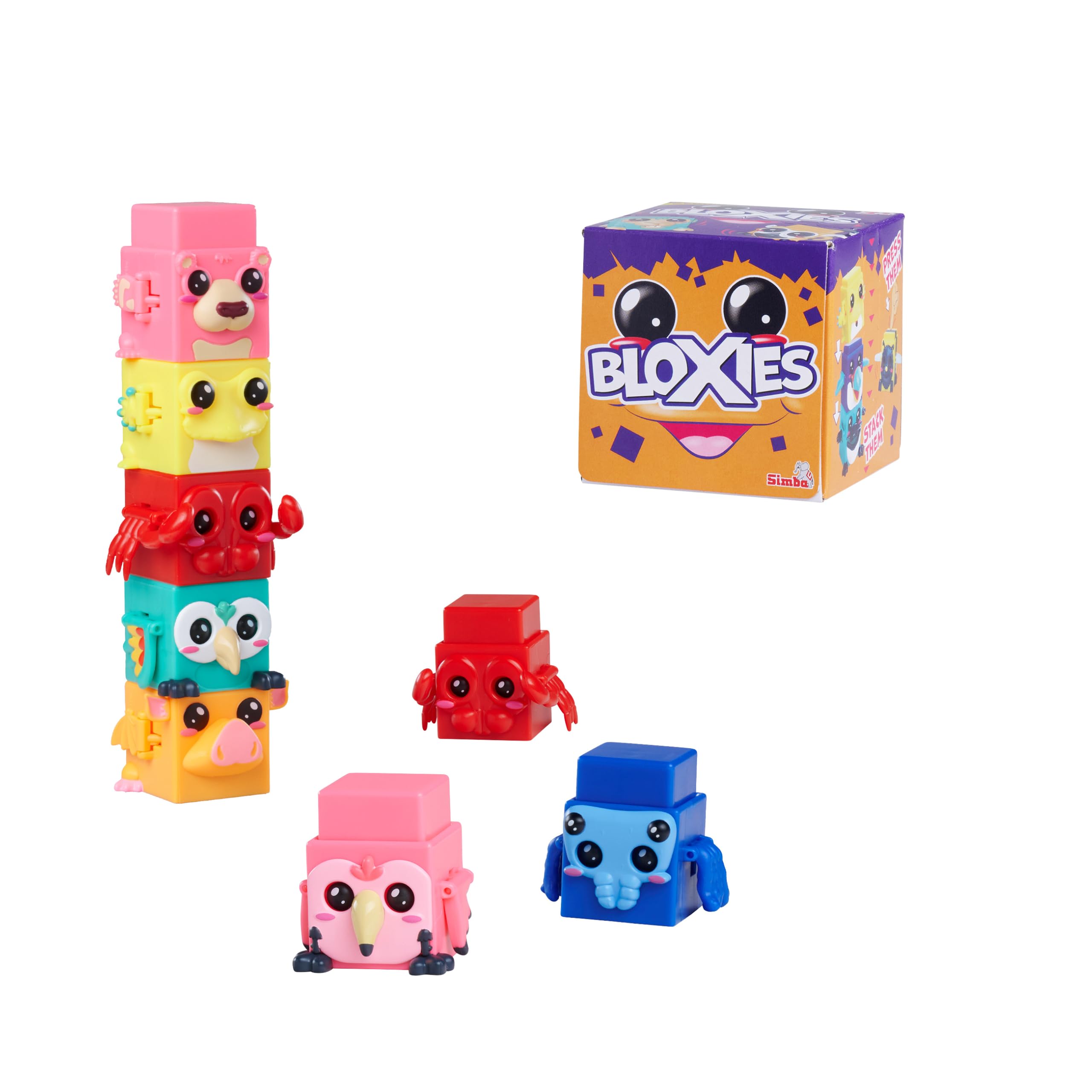 Simba Toys Bloxies Figure Series II (1 Piece) - Animal Building