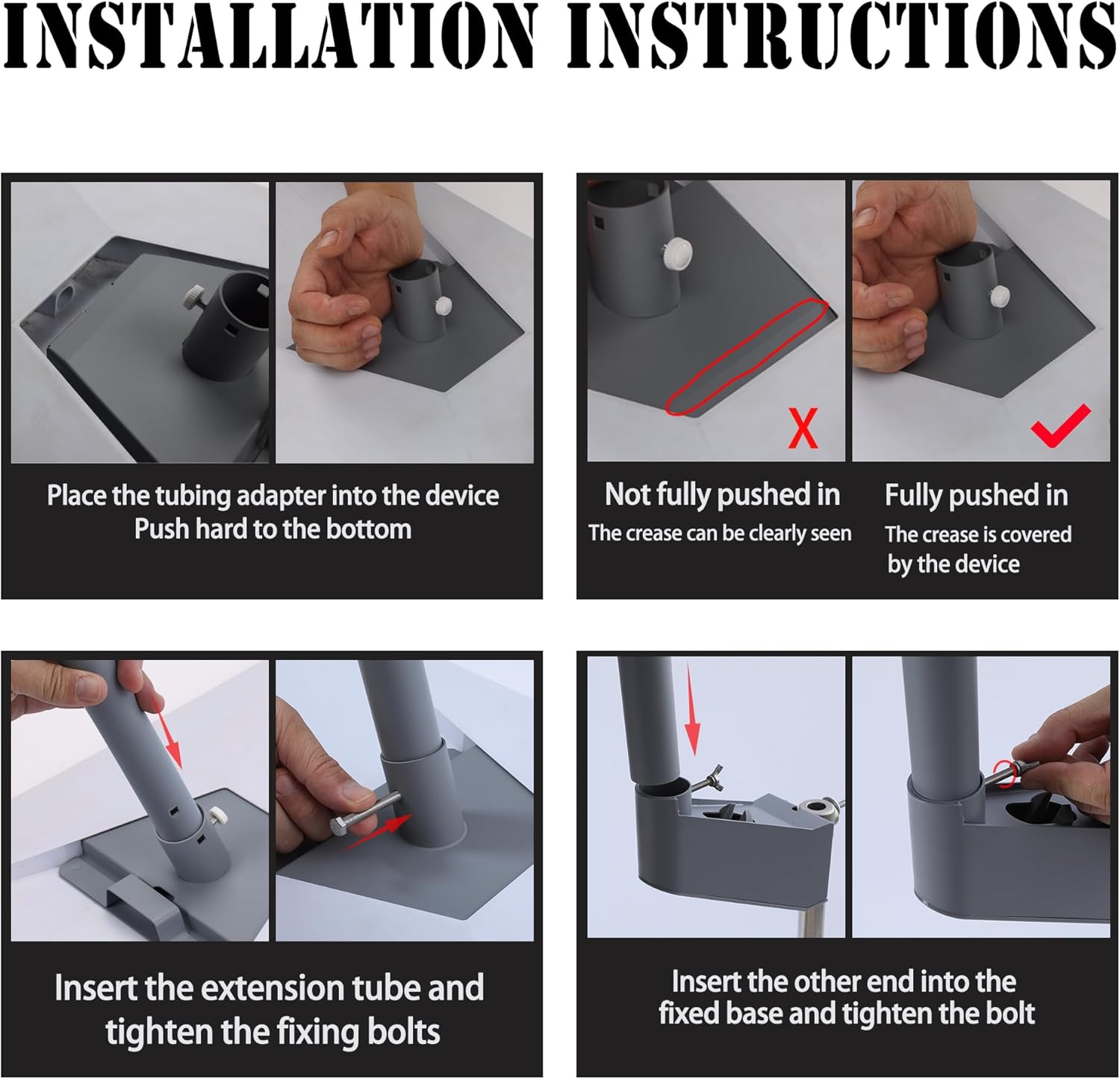 Starlink Gen 3 Mount Starlink V3 Mount Kit, Pole Mount, Roof Mount, Short Wall Mount. Starlink Gen 3 Pole Bracket and Complete Mounting Kit, perfect for holding your Starlink V3 Standard Antenna(Grey)