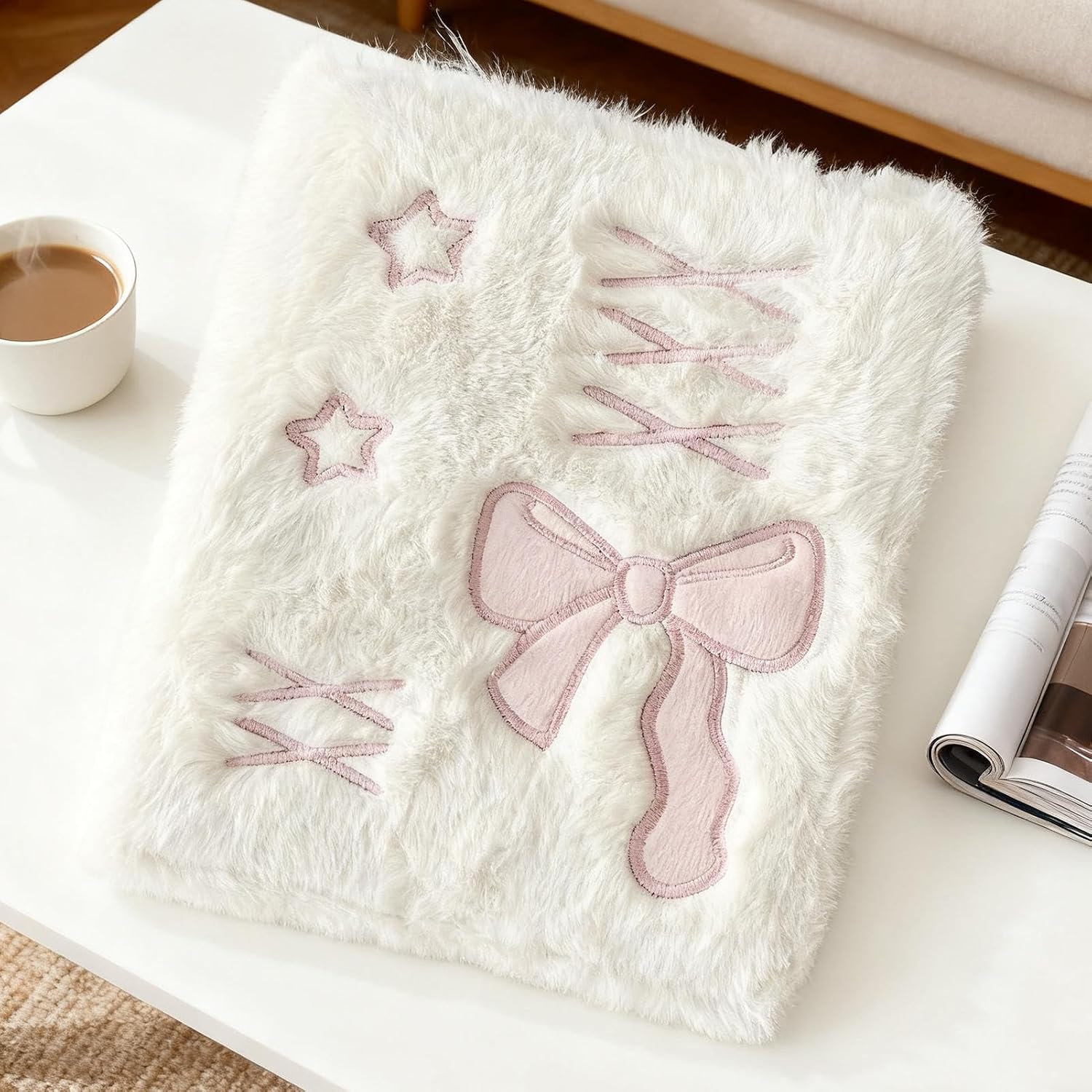 Plush Photocard Binder A6 Photo Storage Notebook with Inner Pages