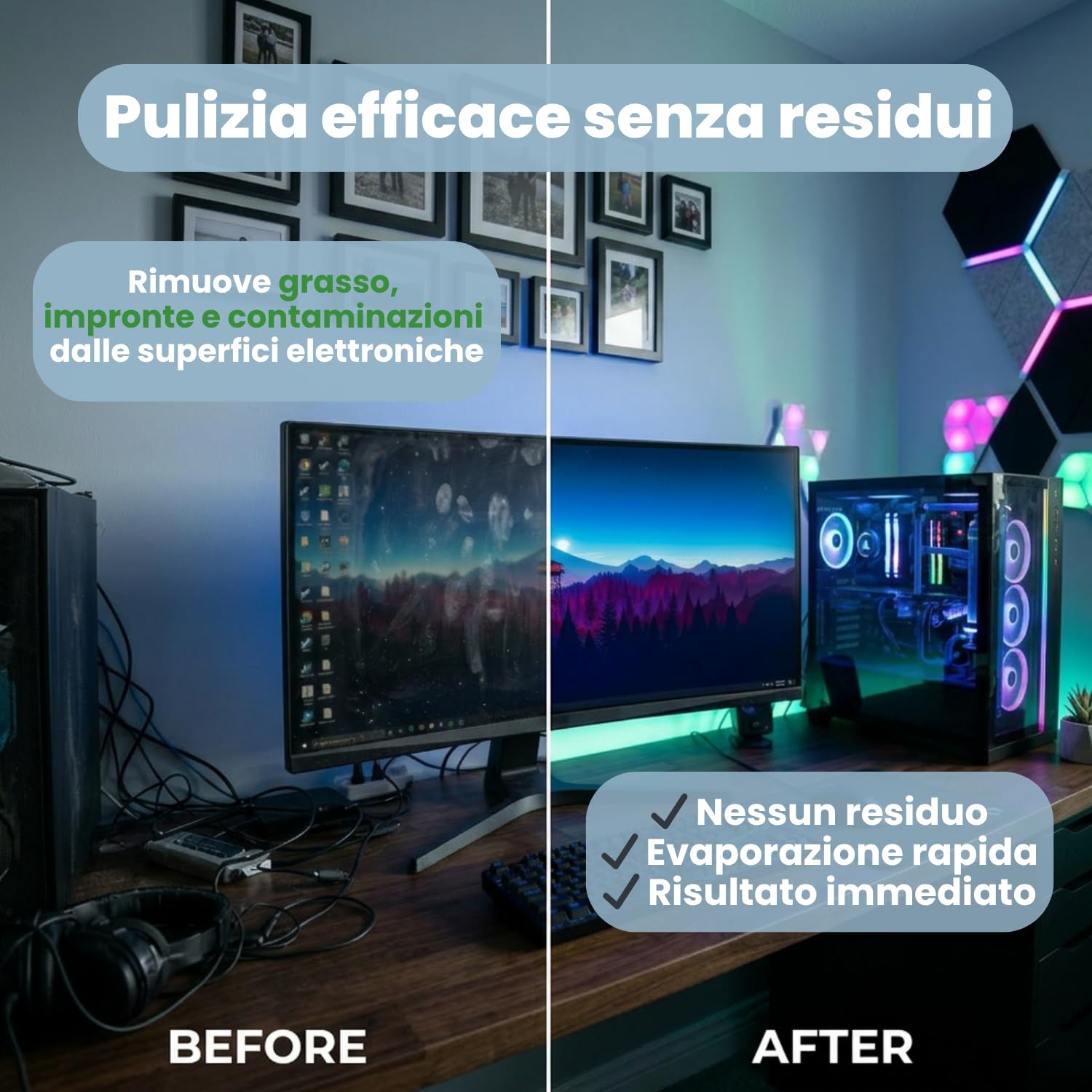 IPA CLEAN Pulizia Elettronica 10L (2x5L) – per Foto e Videocamere, Monitor, Display, PCB e Contatti Elettrici – Evaporazione Rapida Senza Residui – Alcool Isopropilico 99,9%, Isopropanolo