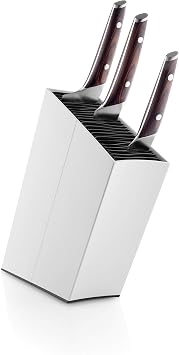 EVA SOLO | Angled Aluminum Knife Stand | Holds up to 20 knives Sold Separatly | Easy to Clean | Danish Design, Functionality & Quality | White