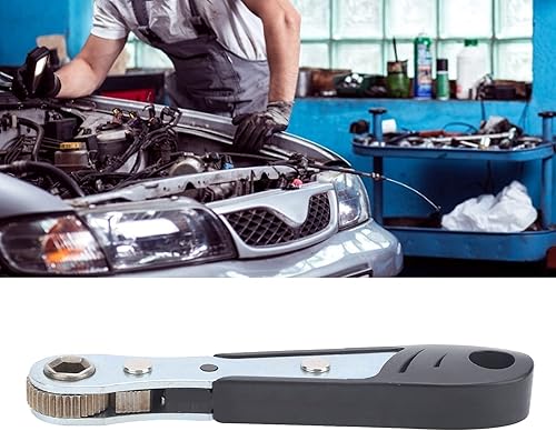 Miniatura 6 de FTVOGUE Llave de trinquete, mini llave de trinquete, llave de casquillo hexagonal de 14 pulgadas, herramienta de destornillador, adecuada para