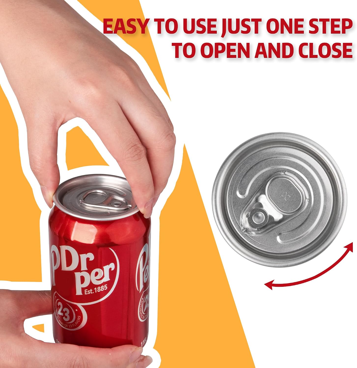 Fake Can Diversion Safes,Stash Can,Keep Your Valuables Safe,11 fl oz/ 330 ml, Red