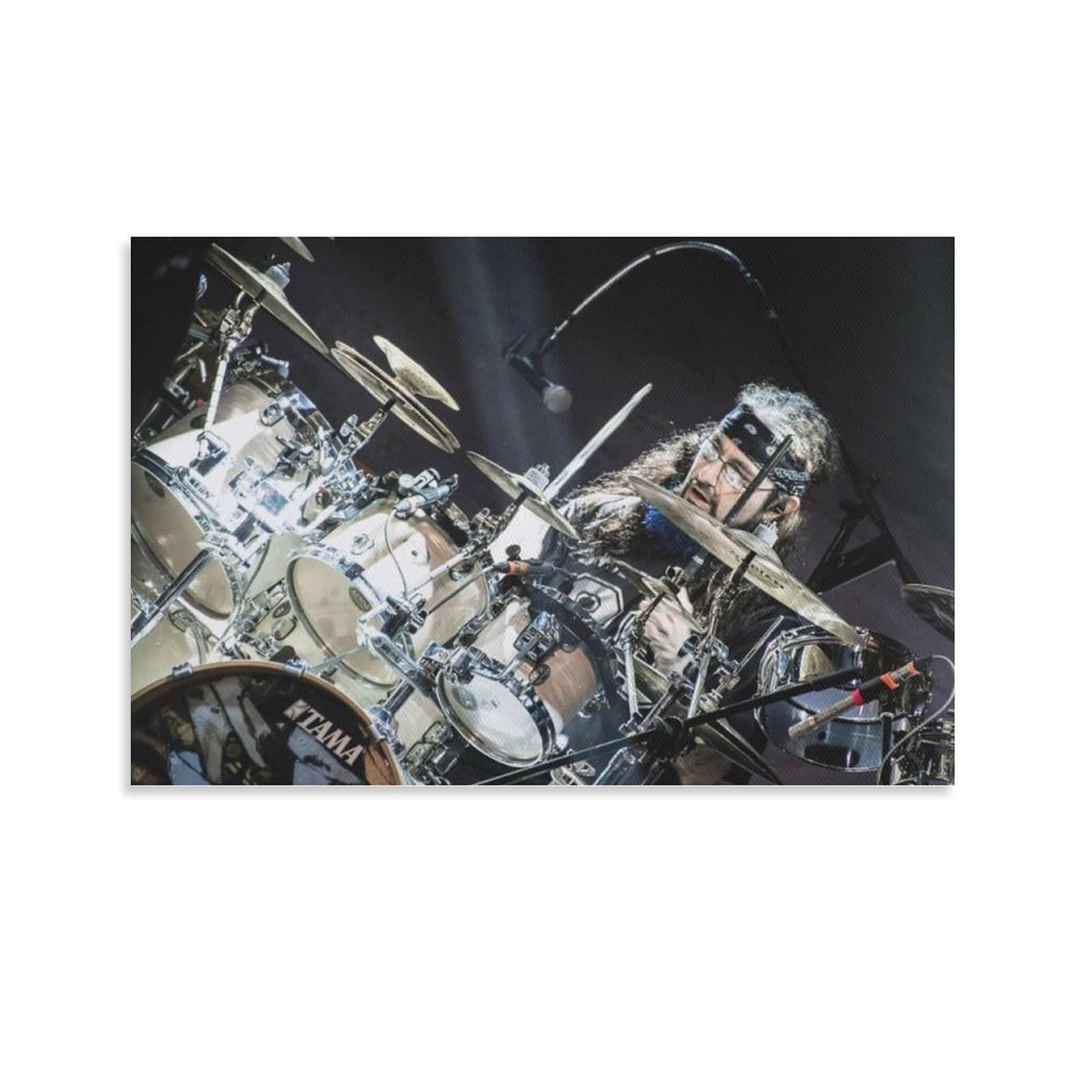 FCOIN Mike Portnoy Canvas Poster Canvas Art Poster And Wall Art Picture Print Modern Family Decor Posters 24x36inch(60x90cm)