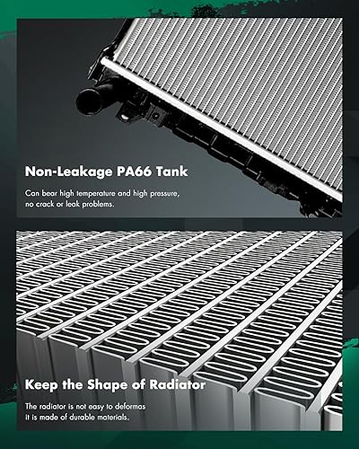Vista 145 de SCITOO Reemplazo completo del radiador de aluminio para 1993-1998 para Toyota para T100 2.7L 3.0L 3.4L 2090 Radiador