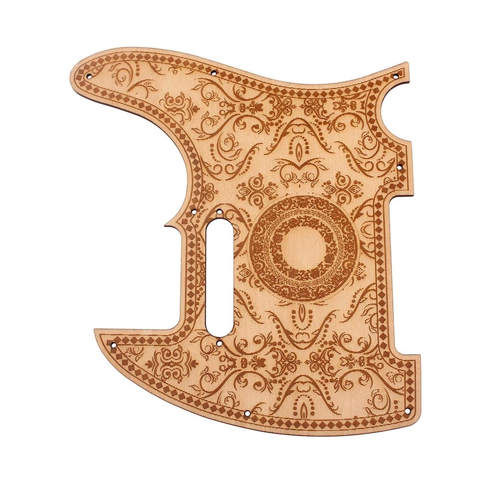 Pickguard Do Gitary Elektrycznej Płytka Ochronna Do Gitary Elektrycznej Materiał Klonowy