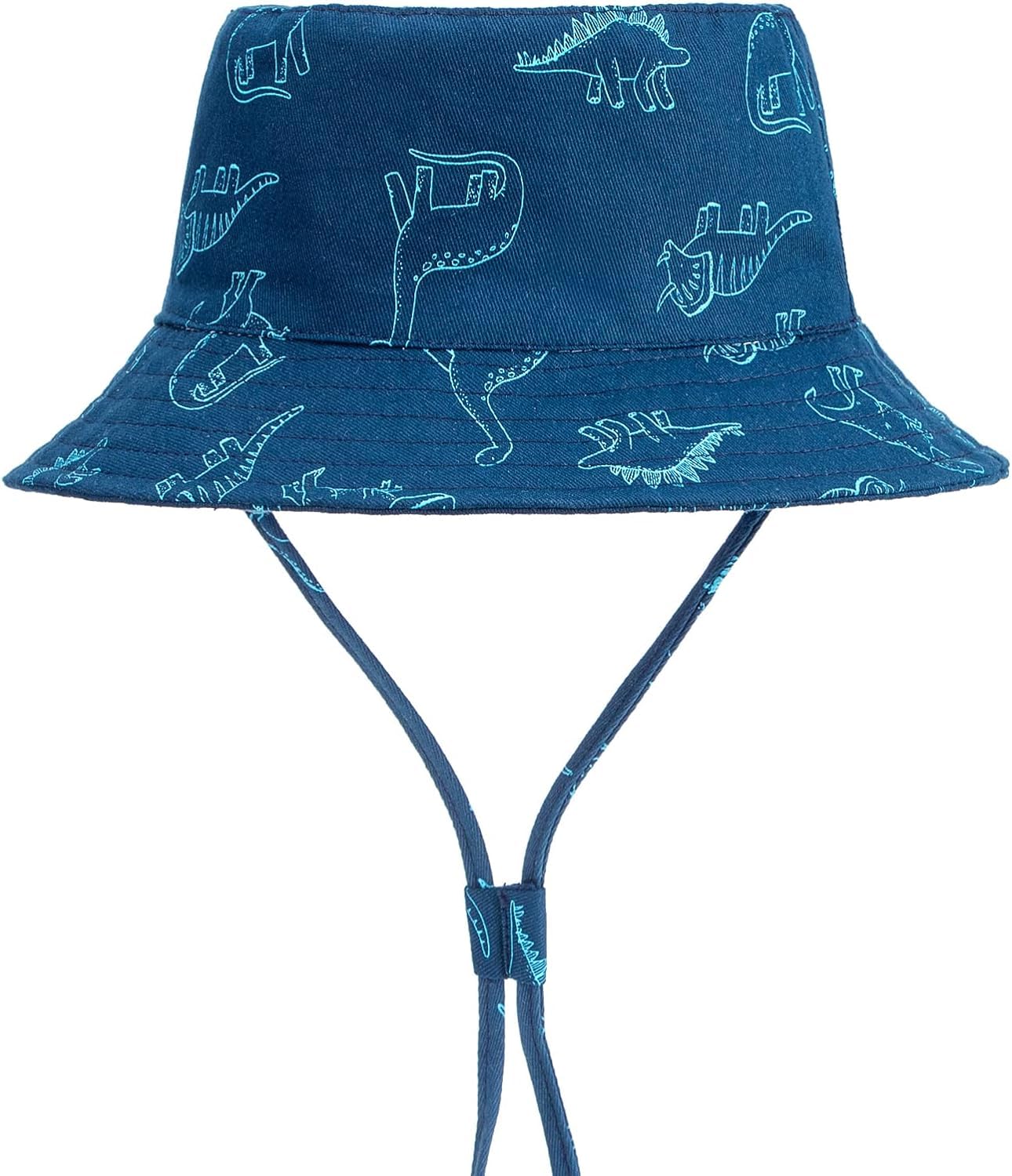 DRESHOW Baby Sun Hat Toddler Sun Protection Animal Cap Unisex Summer Bucket Hat with Chin Strap UPF 50+ — view 30