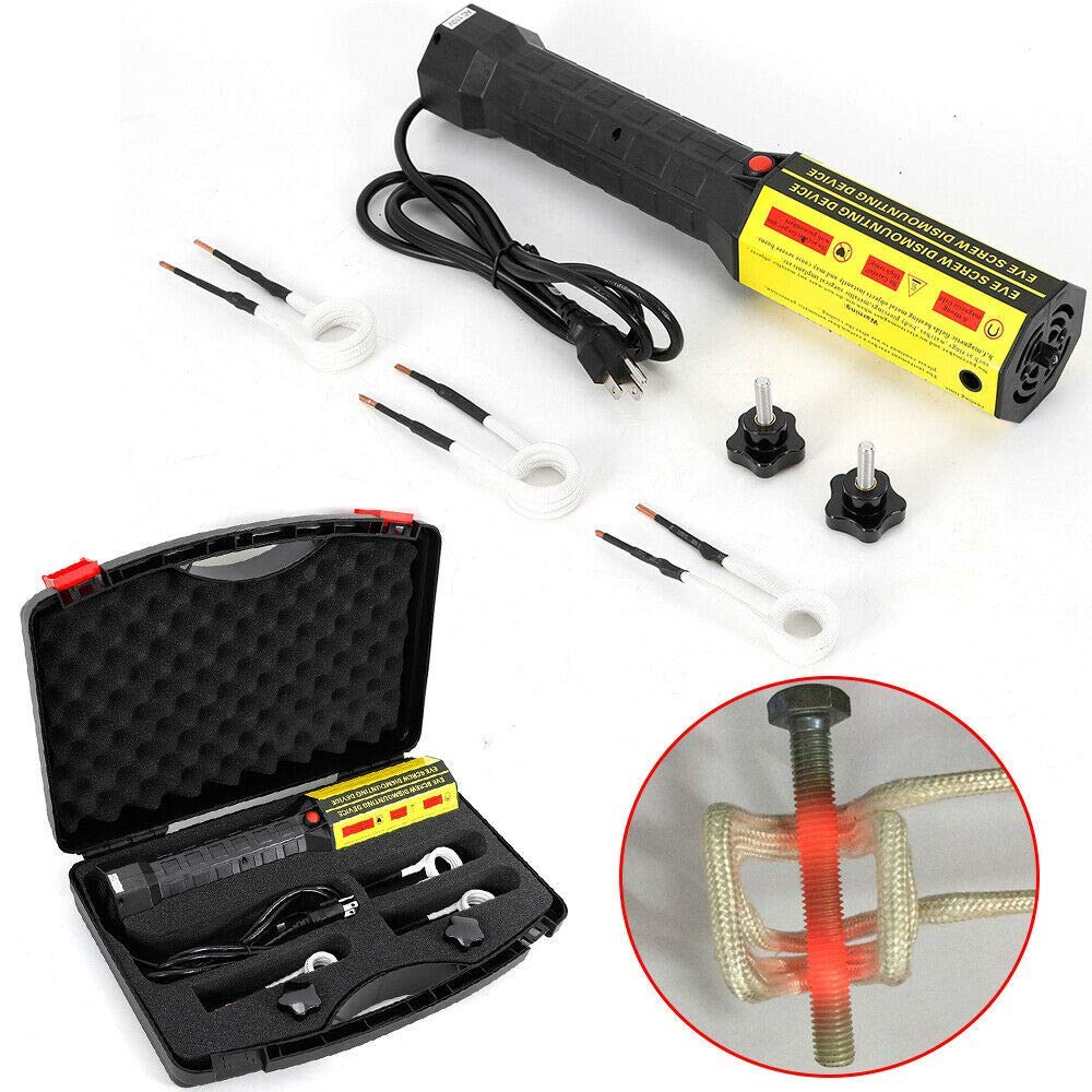 Kit de Chauffage par Induction par Induction Magnétique, 1200W Appareil de Chauffage par Induction Magnétique Portatif Outil de Chauffage Automobile sans Flamme