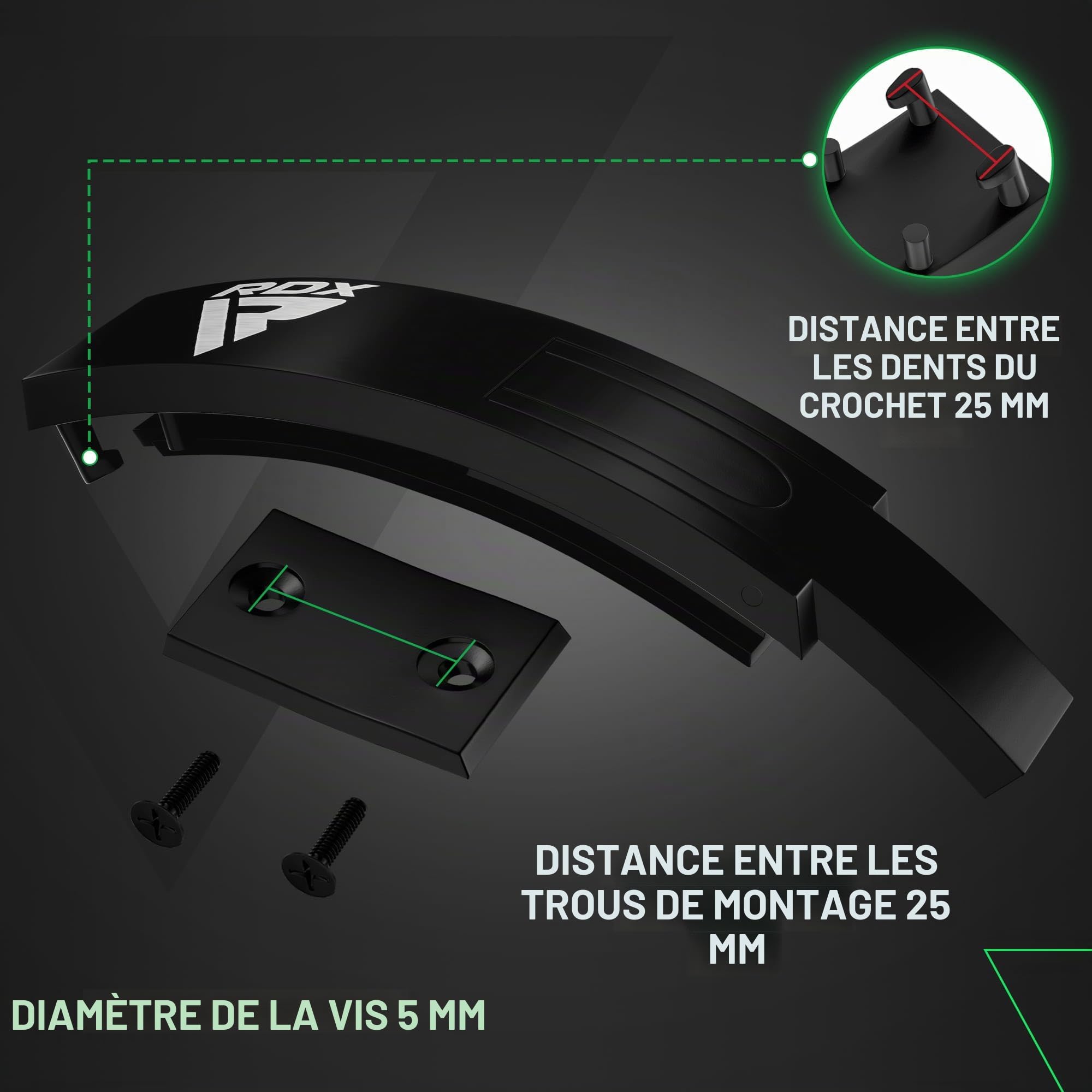 RDX Boucle à Levier de Rechange pour Ceintures d'haltérophilie et d'haltérophilie, Fermoir de Rechange en Alliage moulé plaqué Chrome en Acier Inoxydable, Serrage libération (Ceinture Non Incluse)