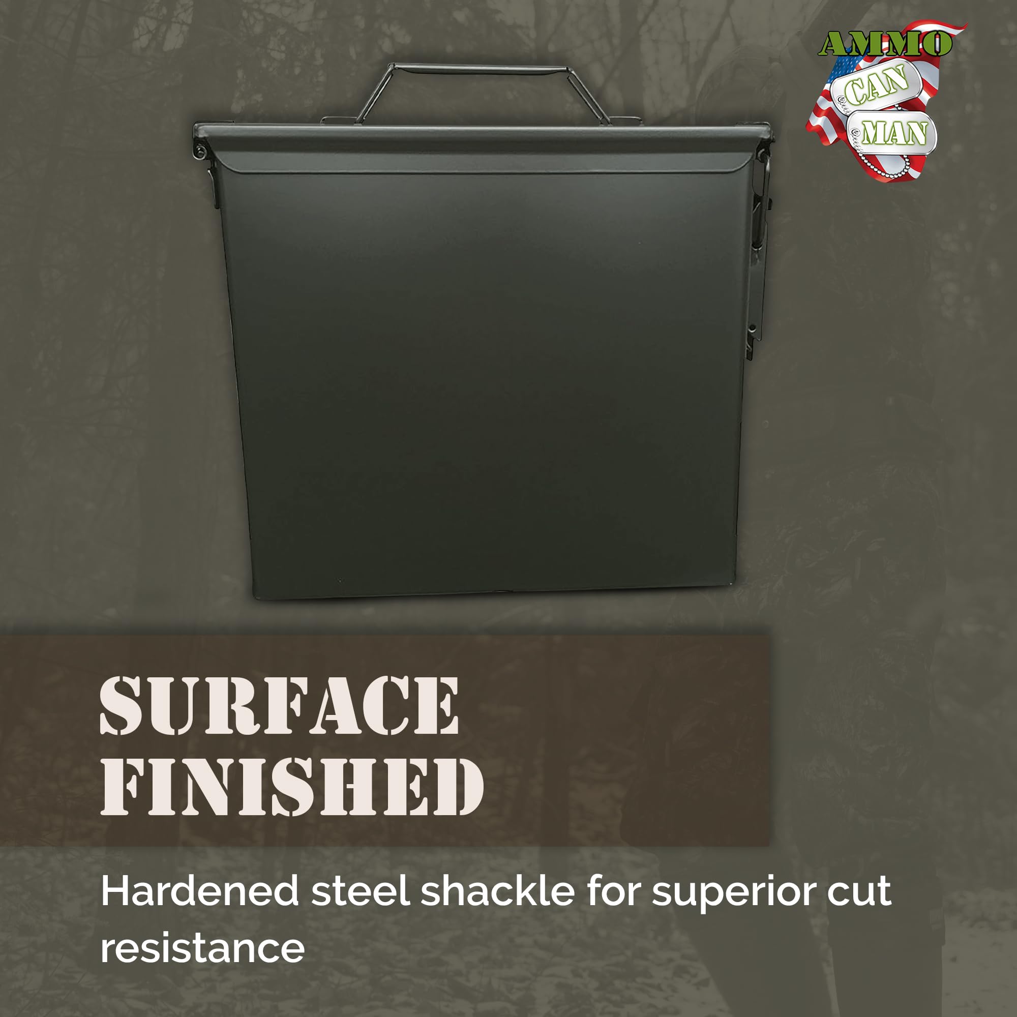 U.S. Military Surplus M548 20mm Ammo Can, Used