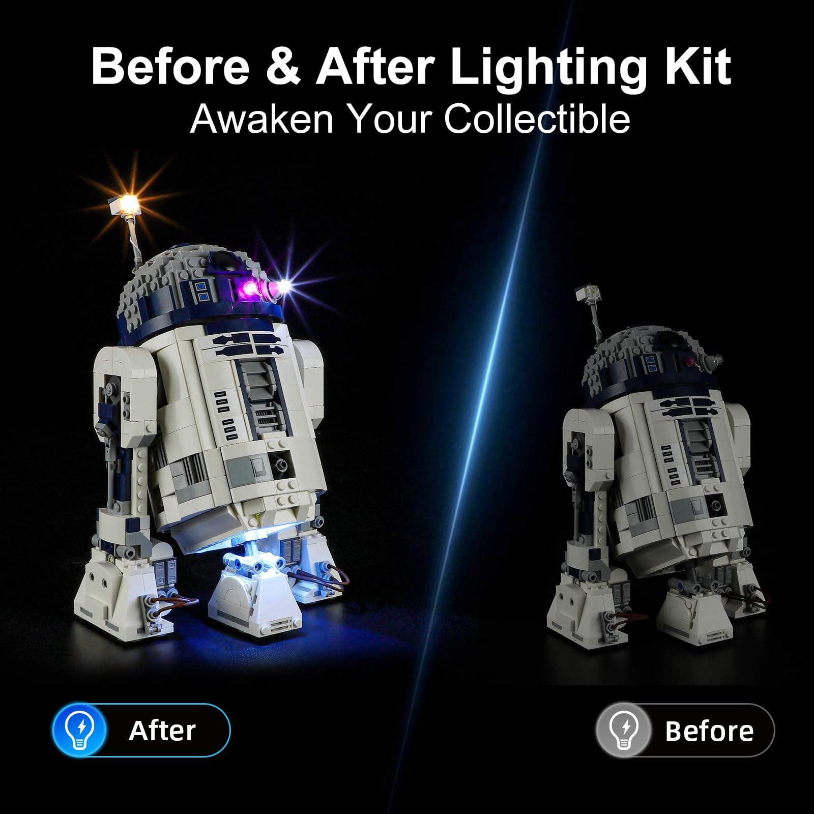 Amazon.co.jp: YEABRICKS 75379 スターウォーズ R2-D2 ビルディング