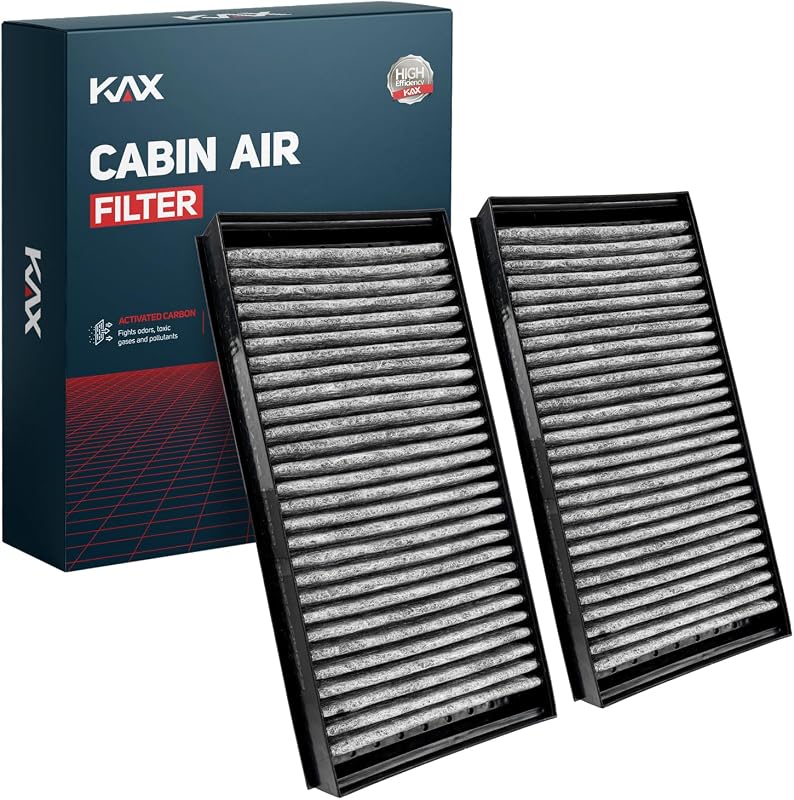 Filtro de cabine HEPA KAX CF10936 com carvão ativado para BMW X5 e X6 – 1 conjunto