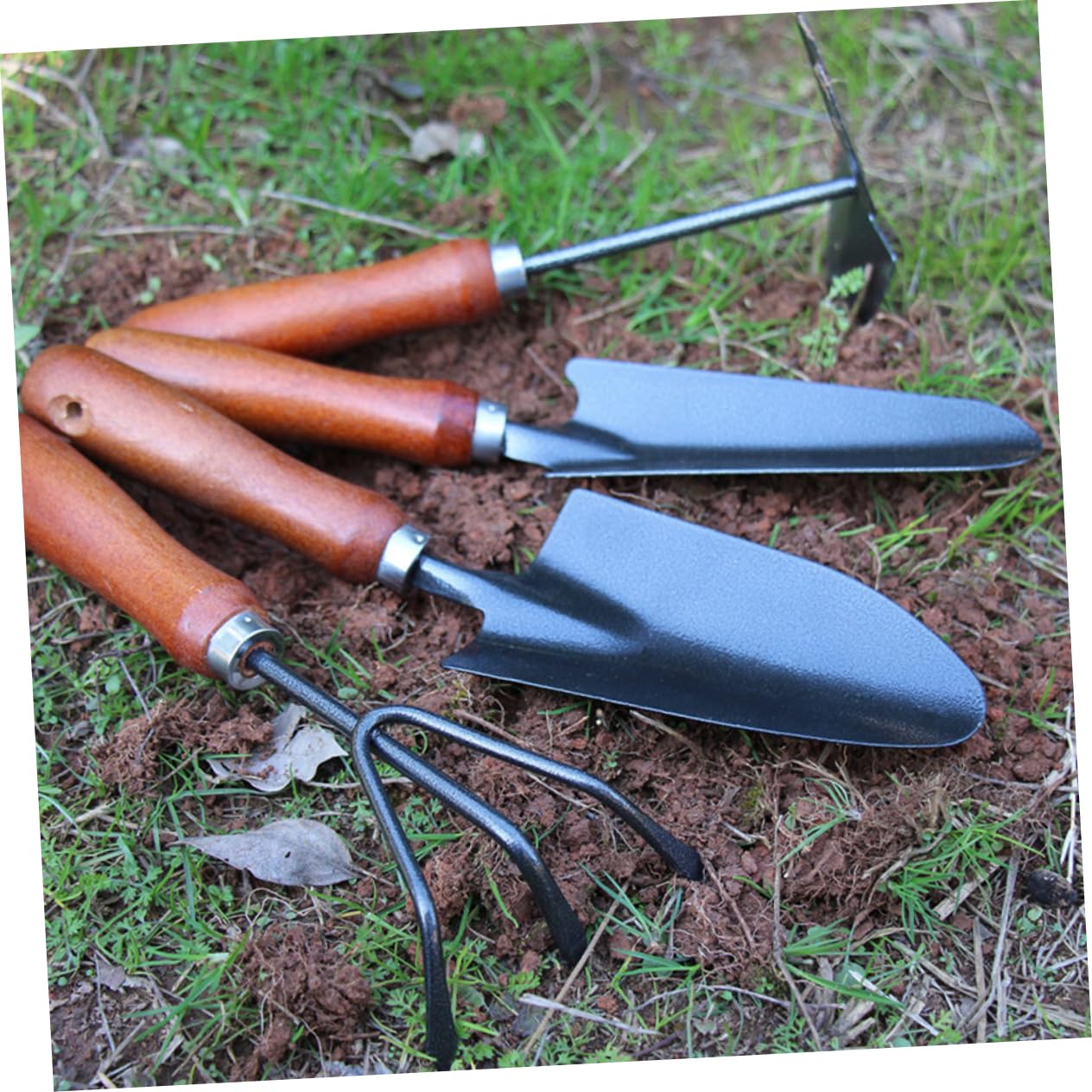 3 Ensembles Outils De Jardinage Mini avec Manche Ensemble De Truelles Épaissi pour Amateurs De Jardinage pour Transplanter Et Fleurs Et Légumes 4 Pièces * 3