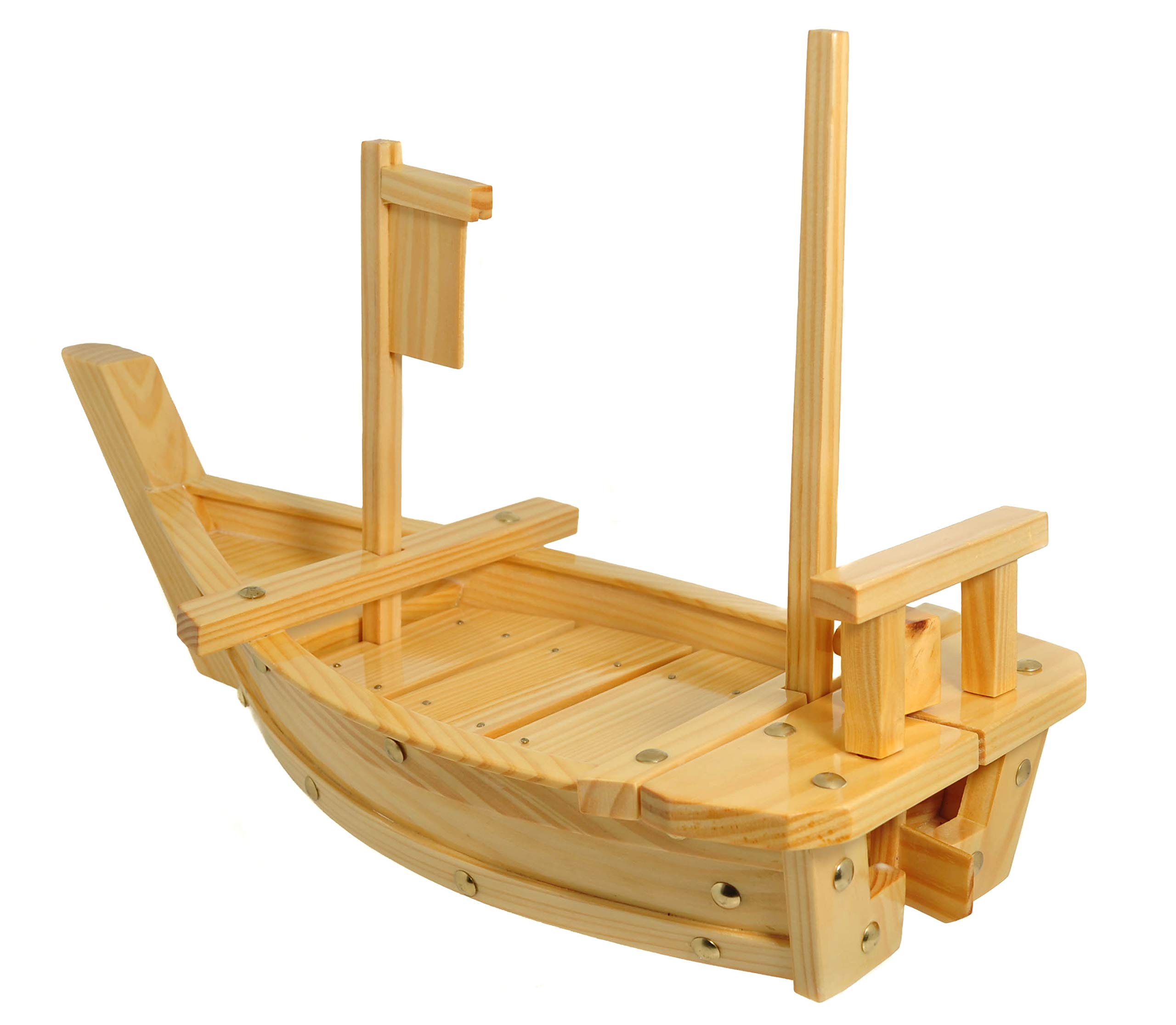 Wooden Sushi Boat Serving Tray, 50cm (19.69-Inches)