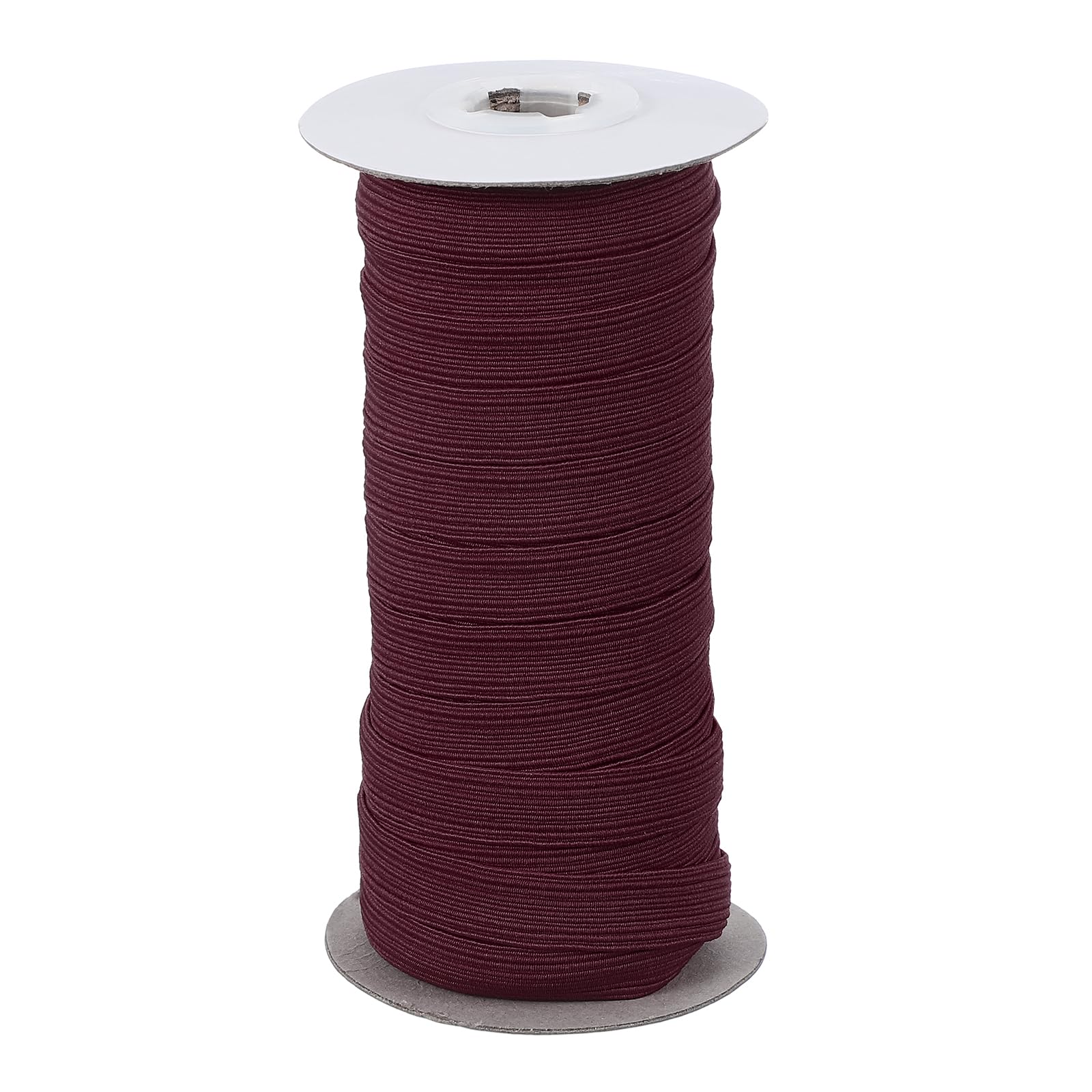 Bandes élastiques 12mm PATIKIL ruban plat marron foncé de 18 mètres pour travaux de couture