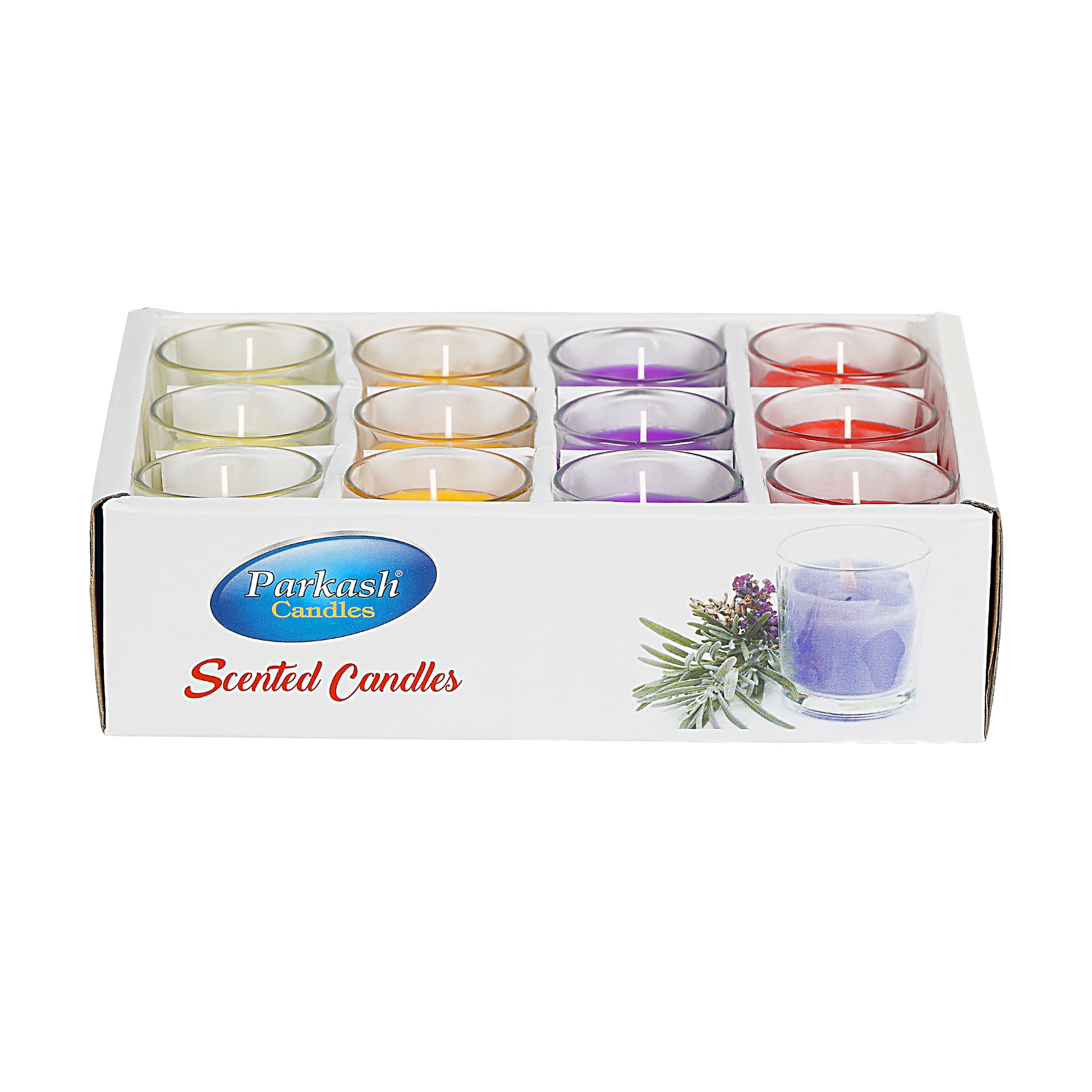 PROSPERRO LUMO Candles: 12 Scented Votives -2