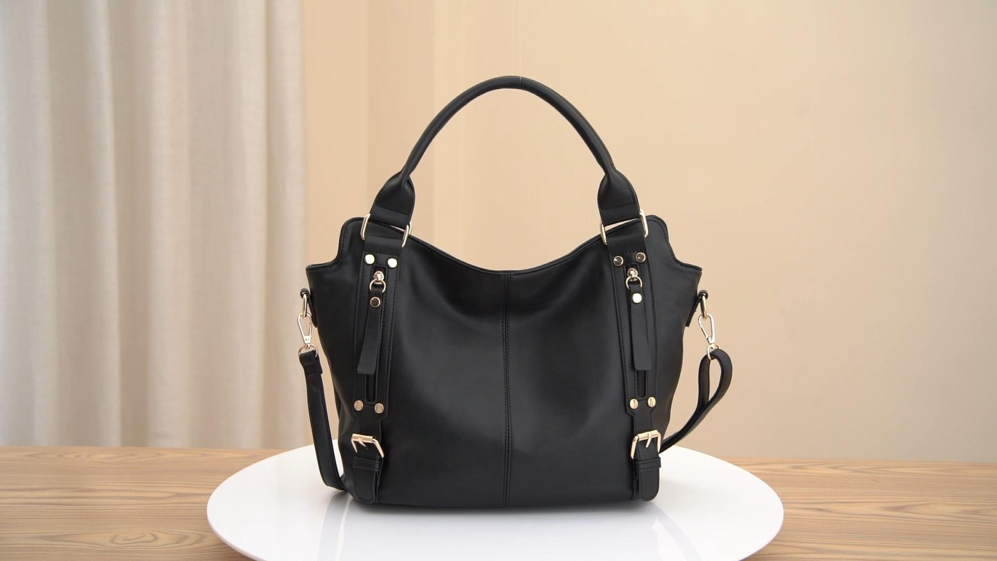 Bolso de hombro grande Soperwillton para mujer miniatura 7