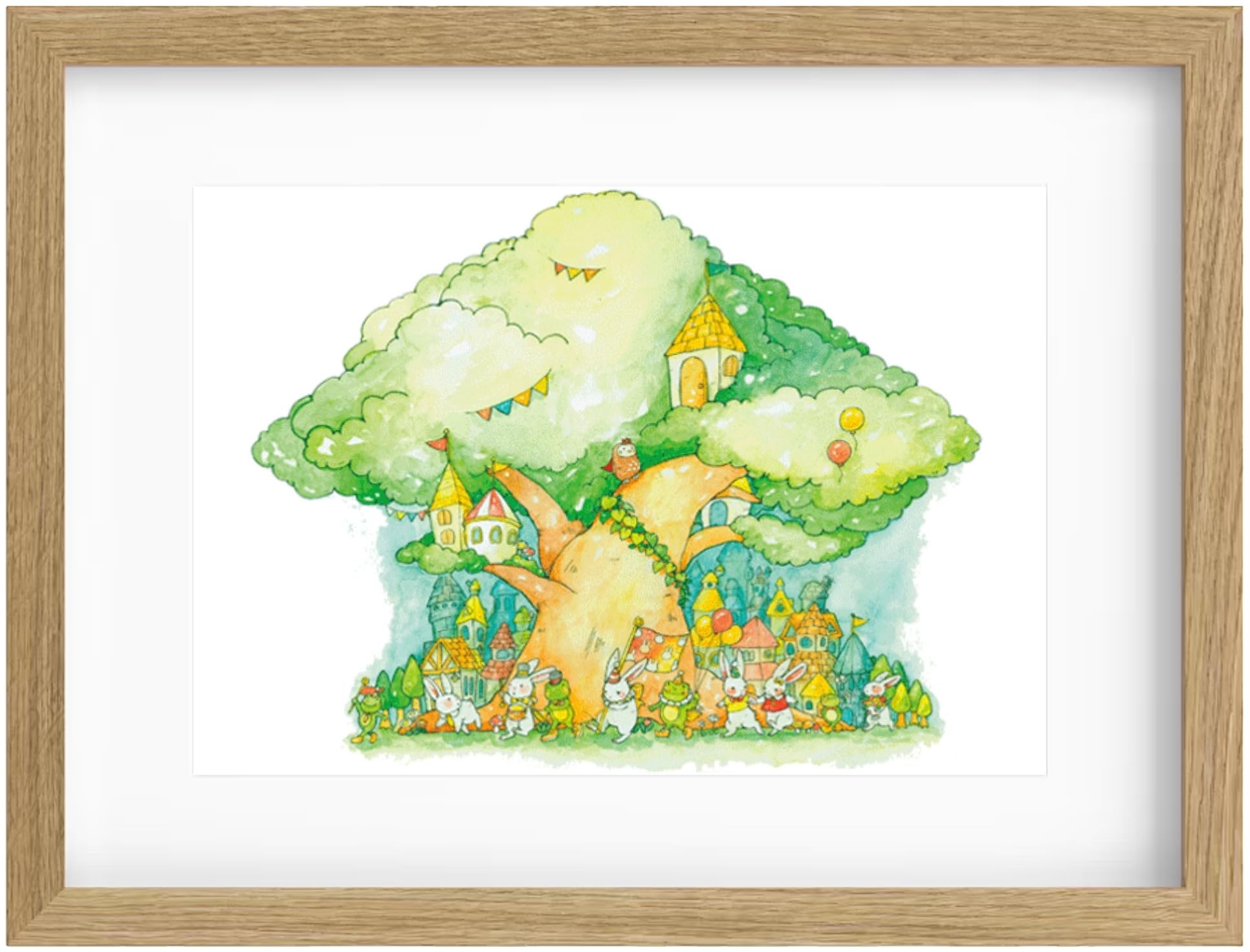 Amazon.co.jp: 玄関 絵画 風水 開運インテリア 縁起の良いアート 希望