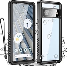 AICase Google Pixel 7A Waterproof Case, Snow Proof Dustproof Rainproof IP68 Certified 360 Full Body Protection Underwater Cover for Google Pixel 7A