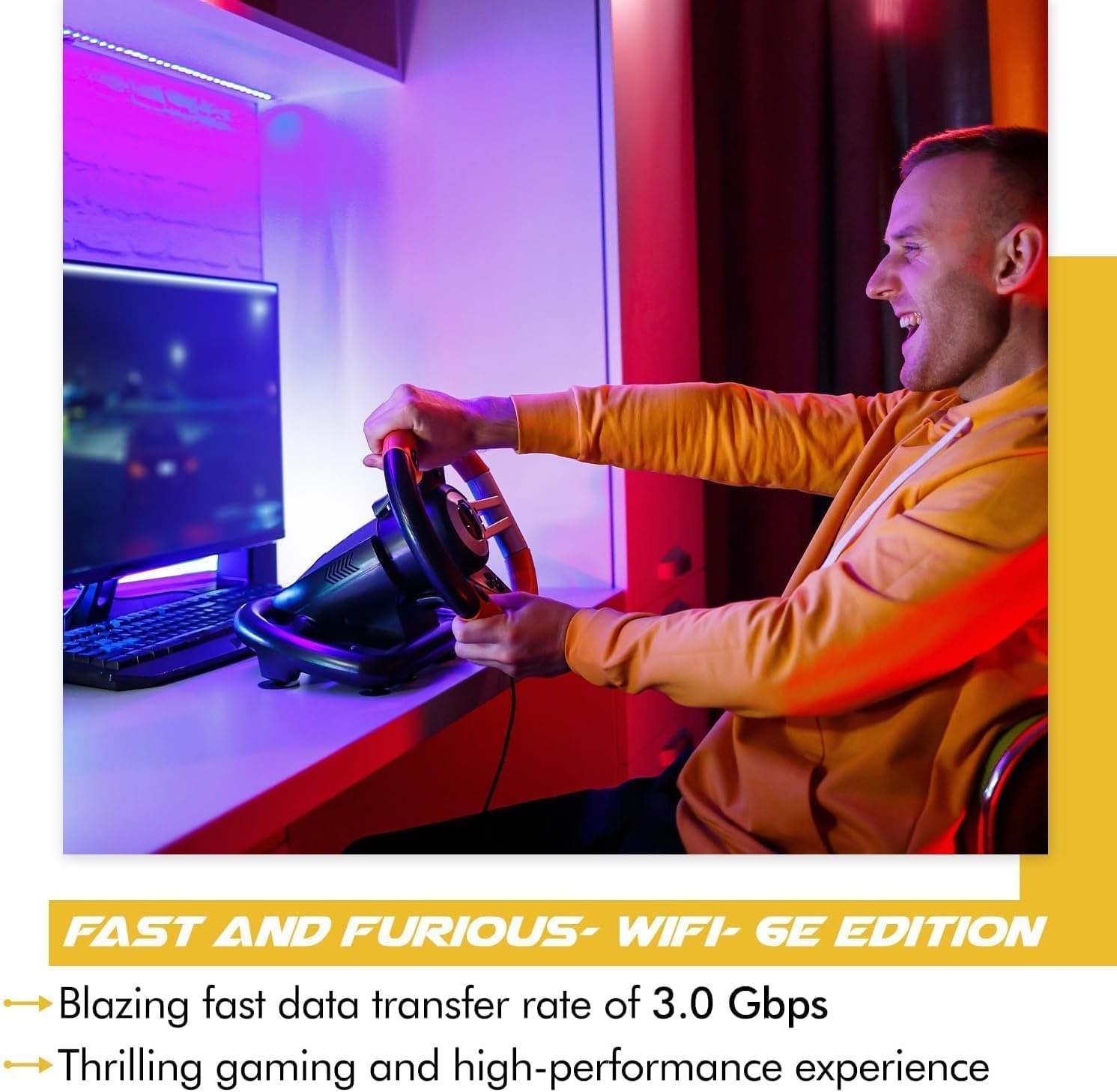 WiFi 6E Adapter for Intel AX411 | Tri-Band Wireless | Up to 3.0 Gbps | CNVio2 M.2 Format for PCs | Bluetooth 5.3 Support | for Intel 12th Gen and Newer CPUs, Windows 10/11, Linux | AX411NGW