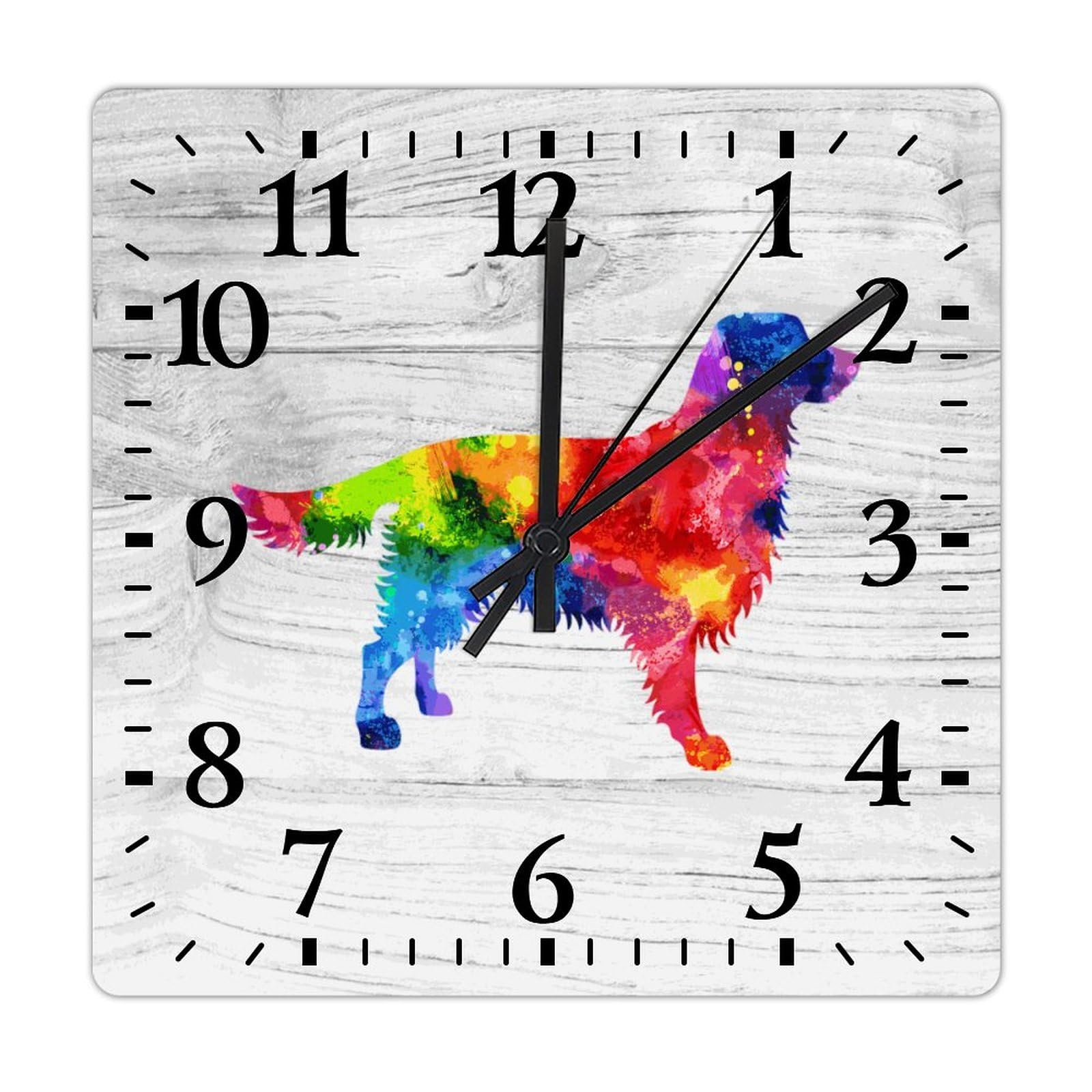 Grande horloge murale de 38 cm silencieuse et sans tic-tac
