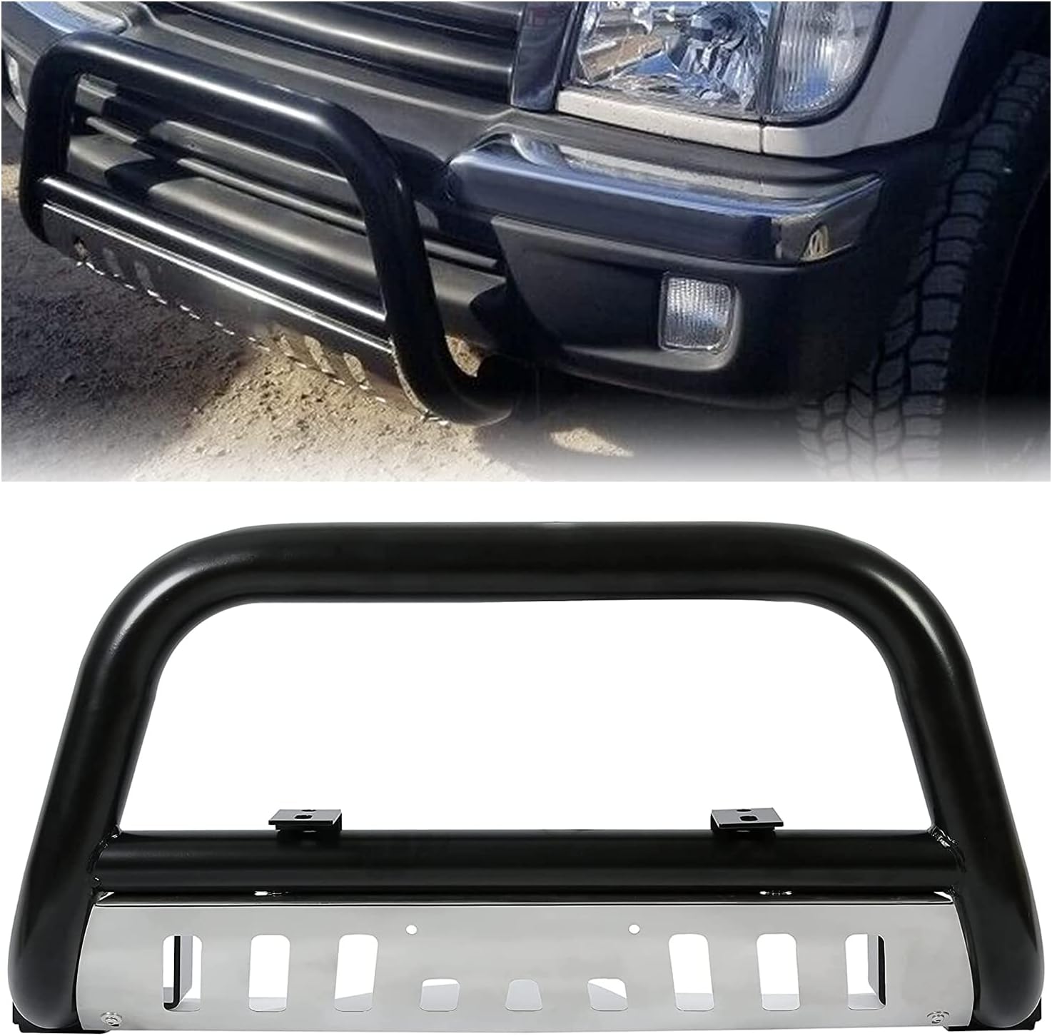 Amazon.com: KUAFU 3'' Bull Bar Compatible with 1996-1998 Toyota 4Runner ...
