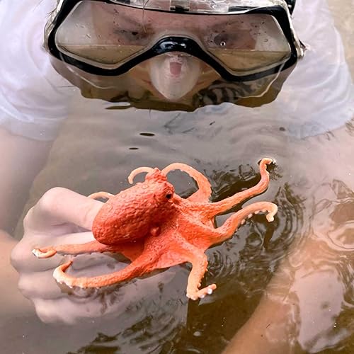 Miniatura 2 de Safari Ltd. Figura de pulpo – Figura detallada de plástico de 5 pulgadas – Divertido juguete educativo para niños, niñas y niños a partir de 3 años