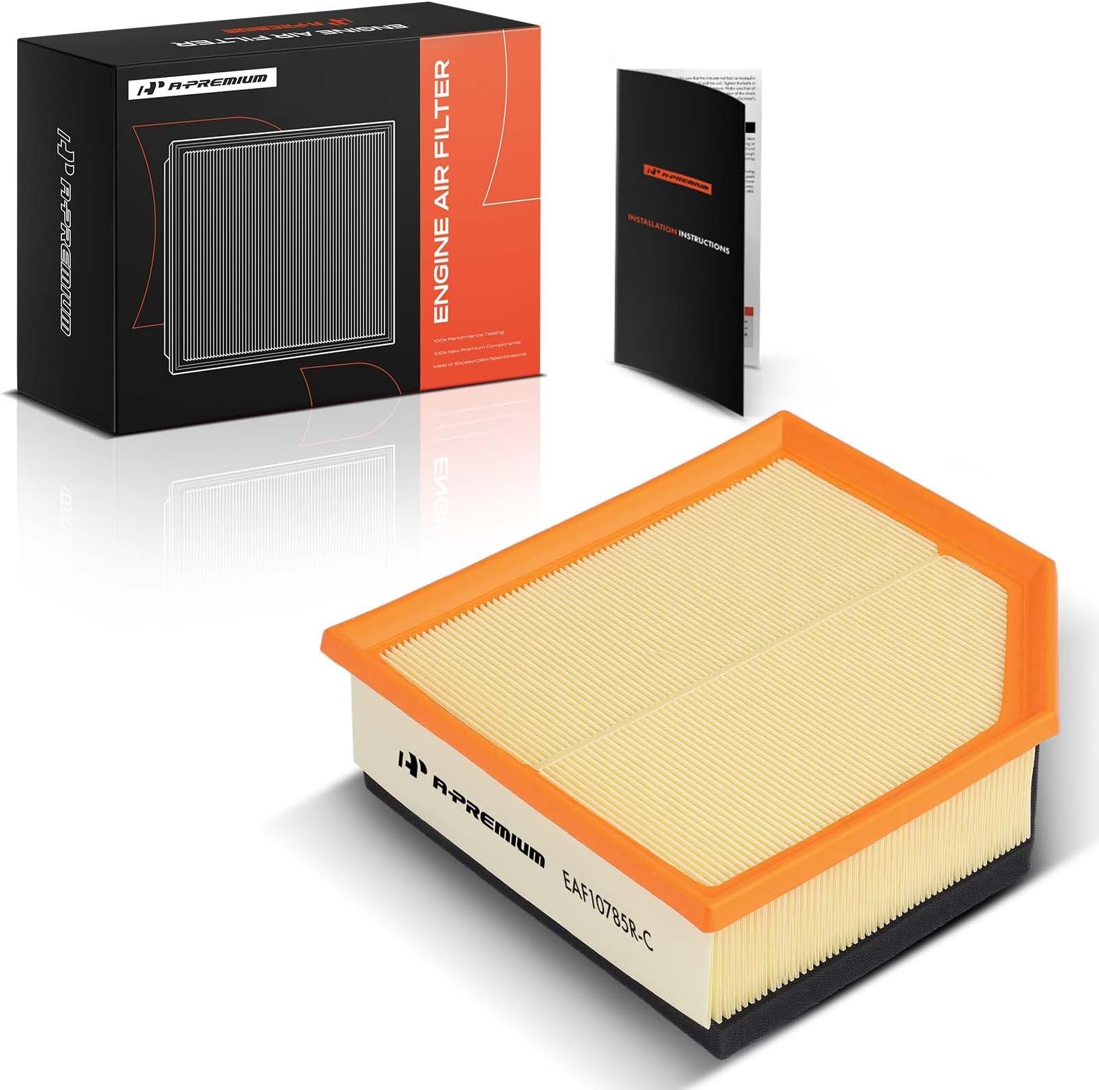 A-Premium Engine Air Filter Compatible with Volvo Model | for XC90 2007-2014 L6 3.2L, Replaces 30680293