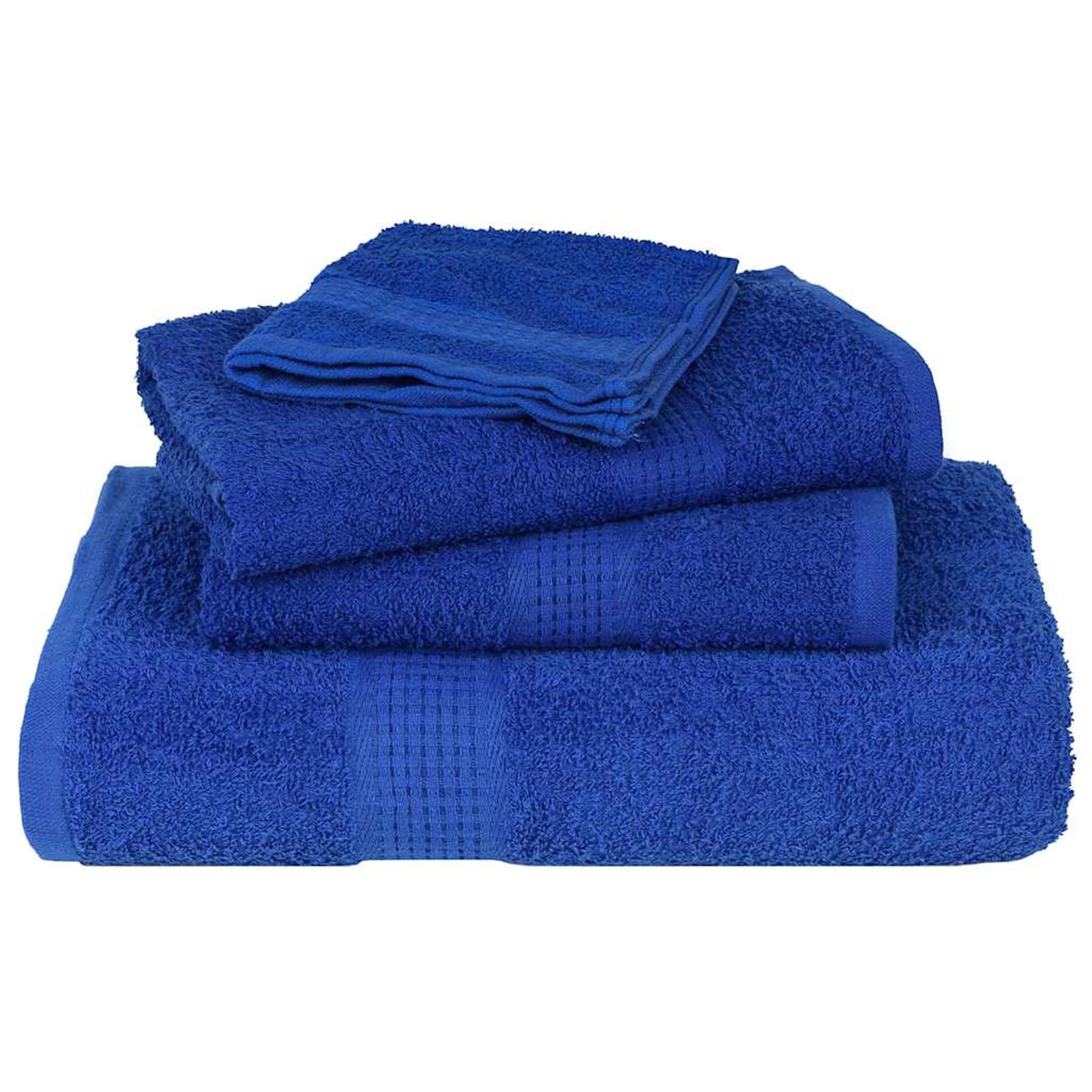 Gecheer Asciugamani Ospiti 10pz, Assorbenti e Lavabili, Cotone 360 g/m², Ideali per il Bagno